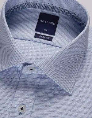 Abelard - Chemise d'affaires à manches longues - Texturée - Bleu ciel Abelard Clothing