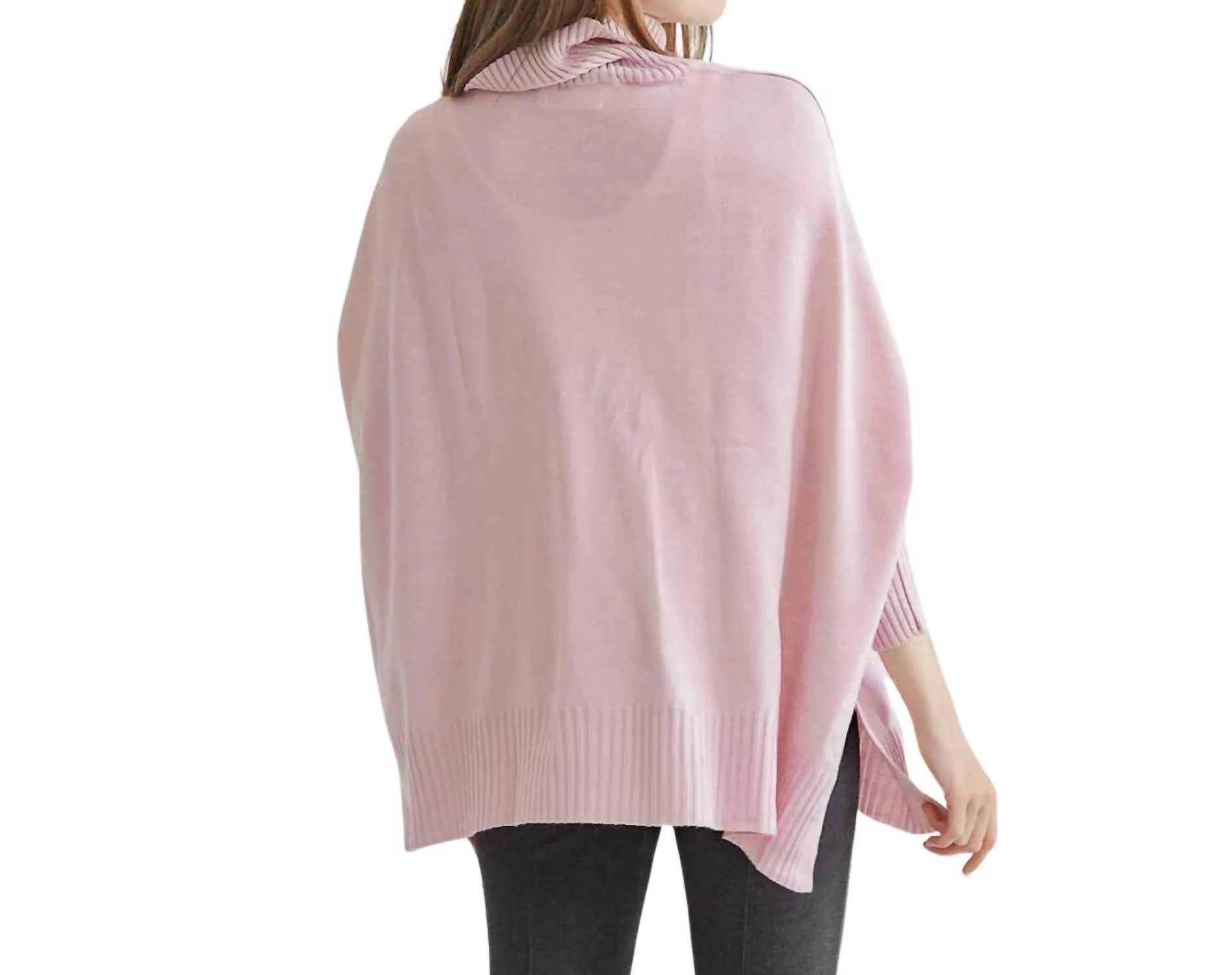 Pull Aberdeen Traveler à encolure en V devant en rose