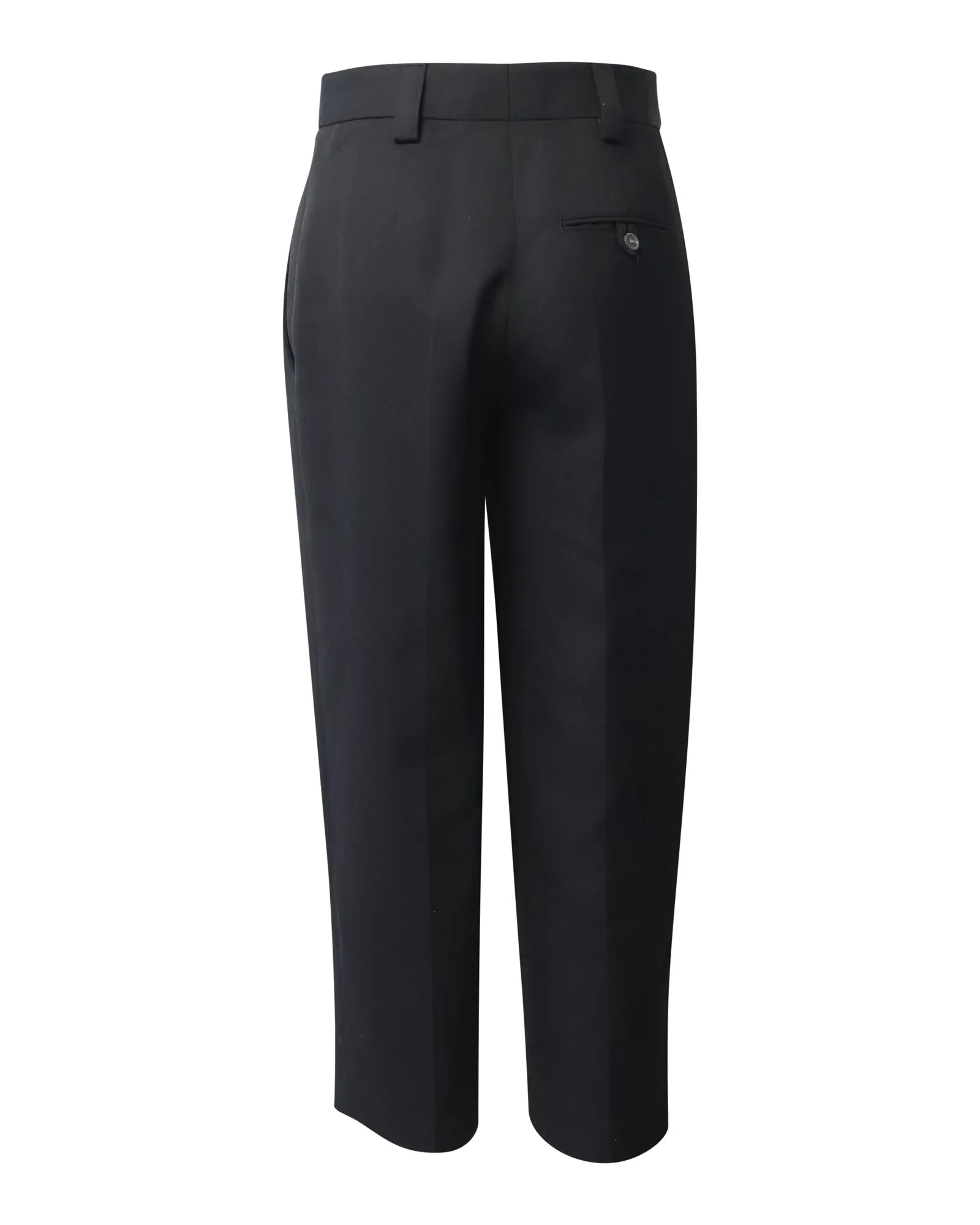 Pantalon Slim Fit Acne Studios en Polyester Noir