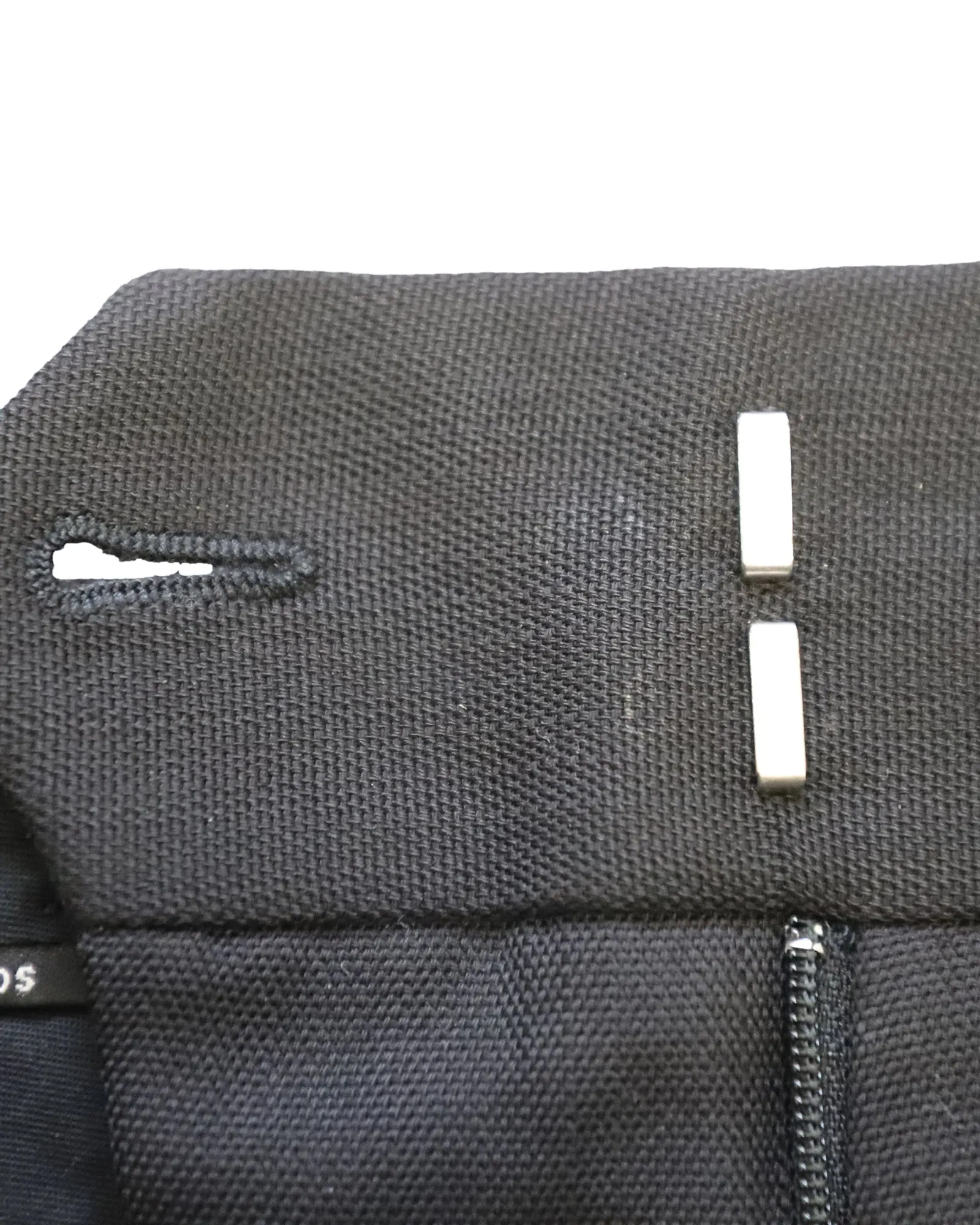 Pantalon Slim Fit Acne Studios en Polyester Noir