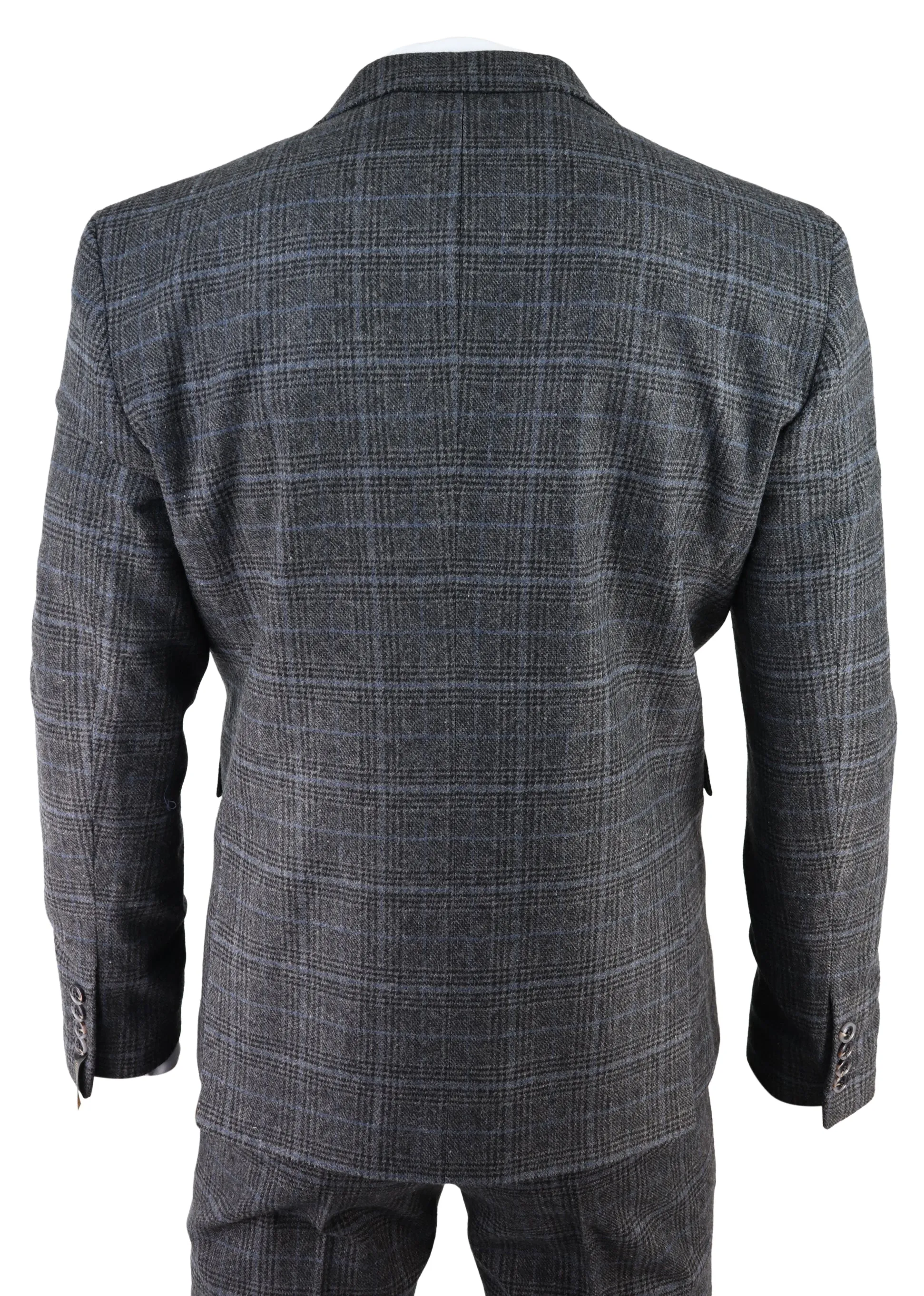 Costume 3 pièces AK-12 en tweed chevron