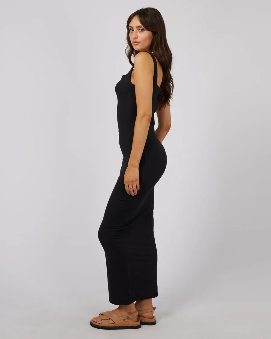 All About Eve Vêtements Robe Longue Élégante Eve | Noir