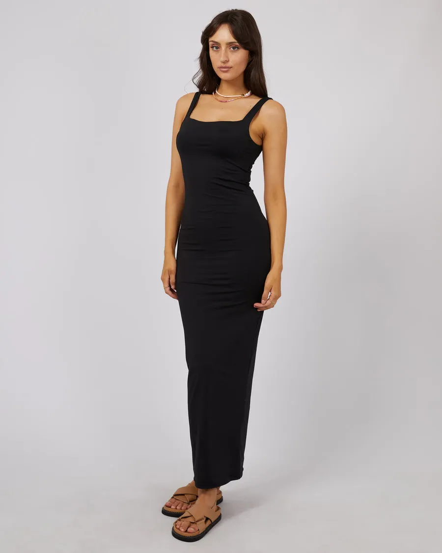 All About Eve Vêtements Robe Longue Élégante Eve | Noir