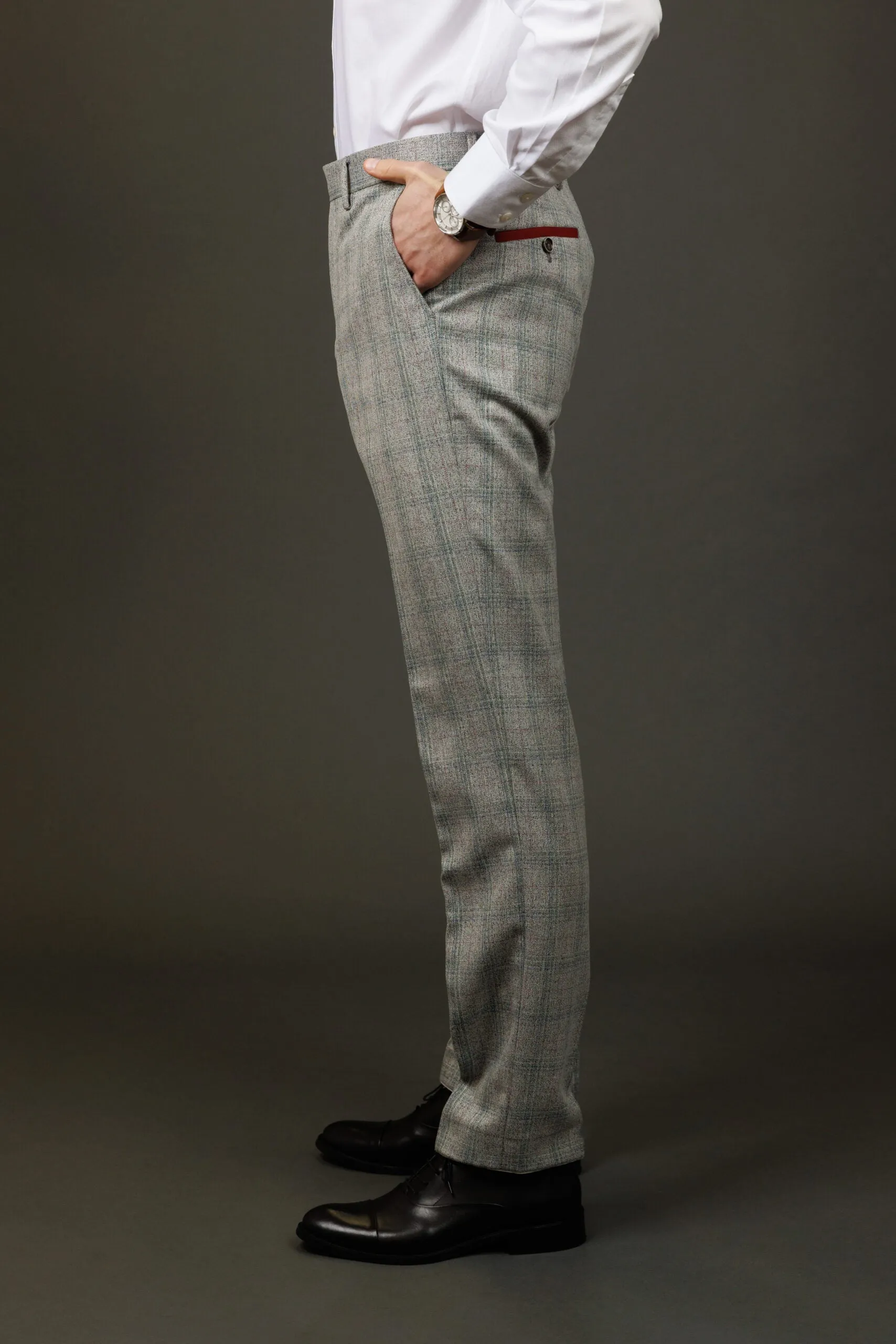 Pantalon à Carreaux Andrew
