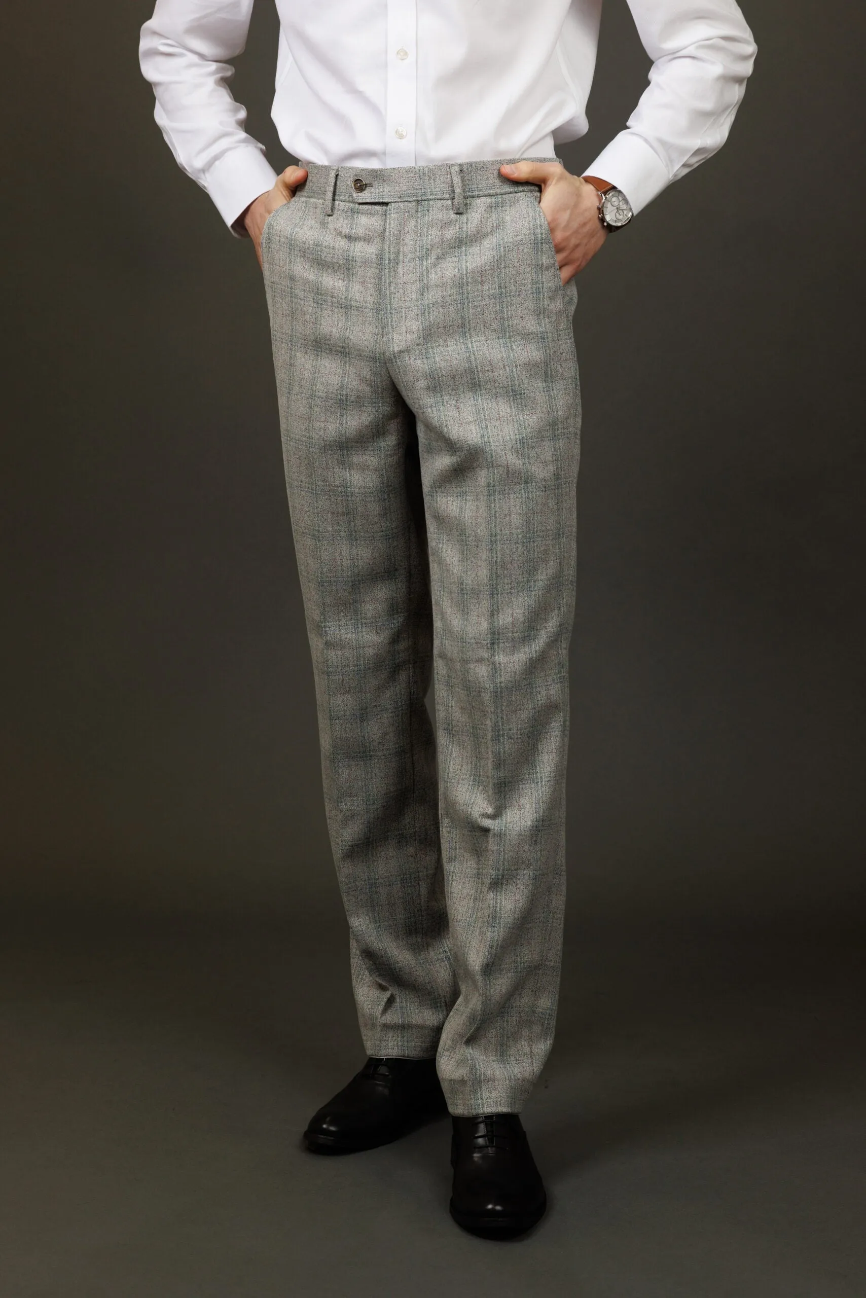 Pantalon à Carreaux Andrew