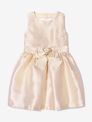 Robe pailletée Sydney Angels Face pour filles en or