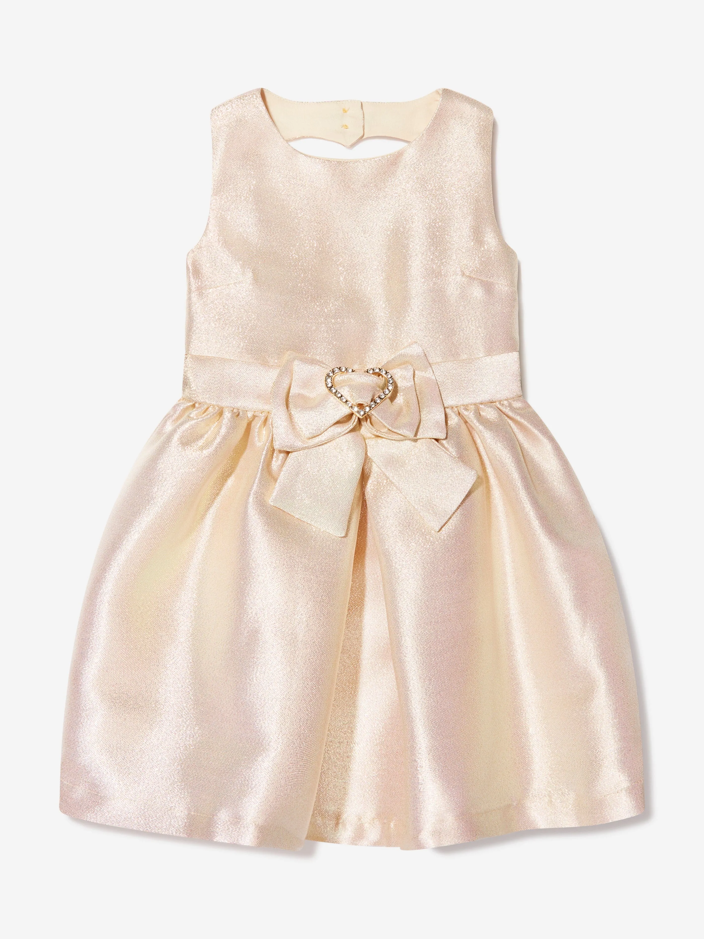 Robe pailletée Sydney Angels Face pour filles en or