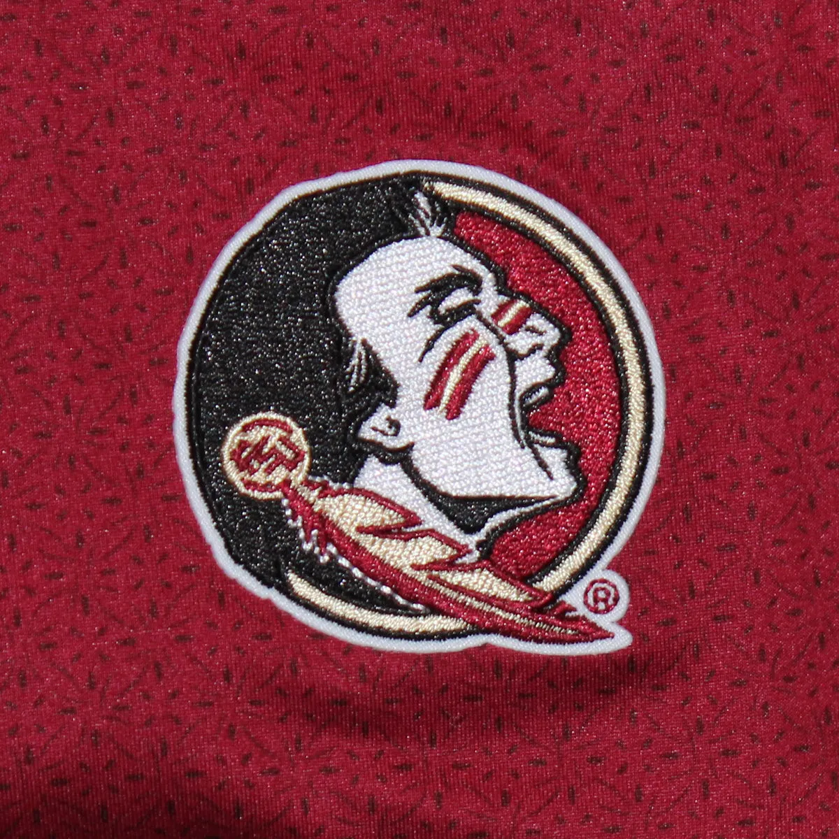 Polo de performance pour hommes Antigua avec logo Seminole imprimé par sublimation - Grenat