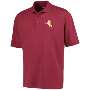 Polo Performance en Maille Silhouette Invaincue pour Homme Antigua - Grenat