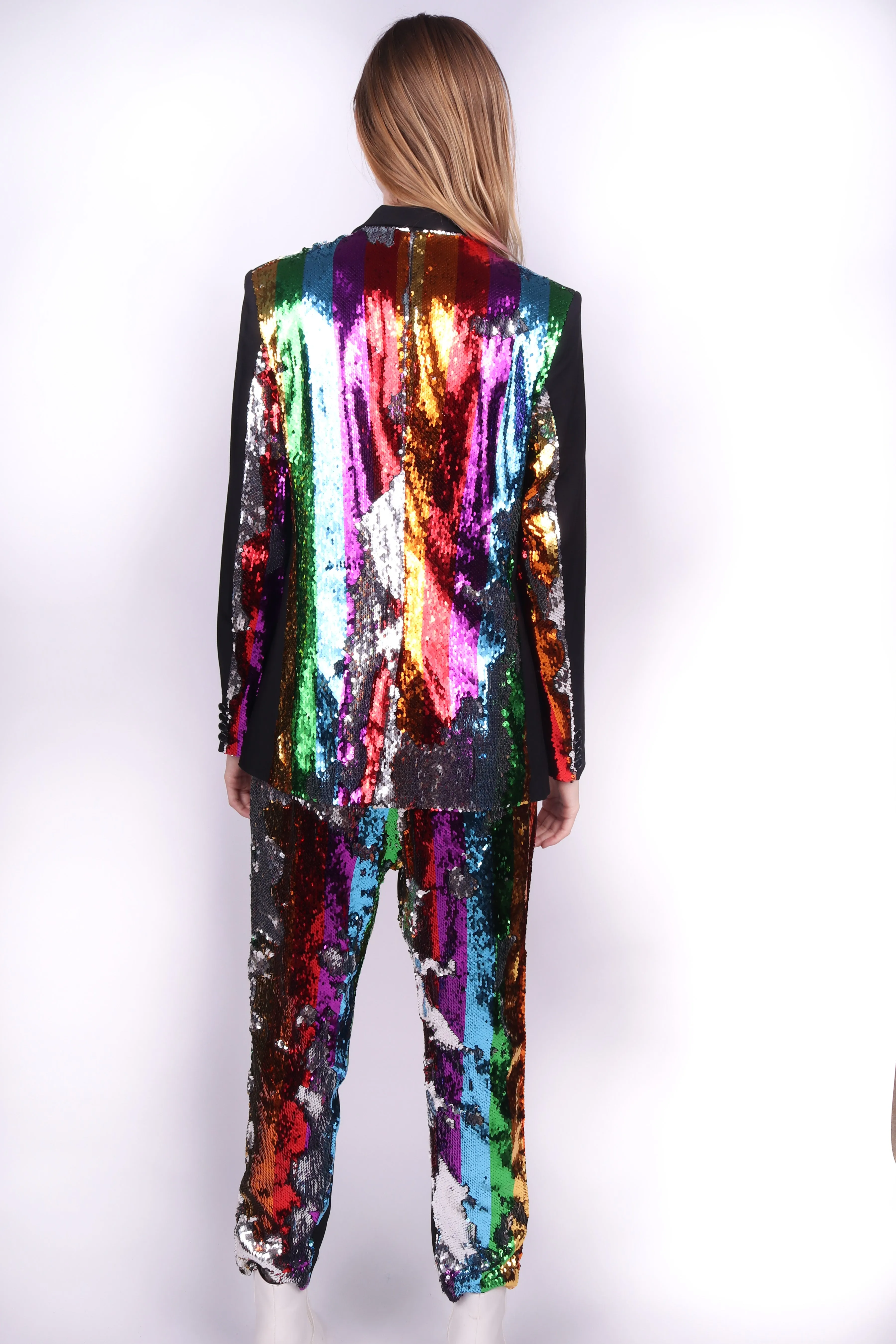 Costume Arc-en-Ciel en Ferraille Ancienne