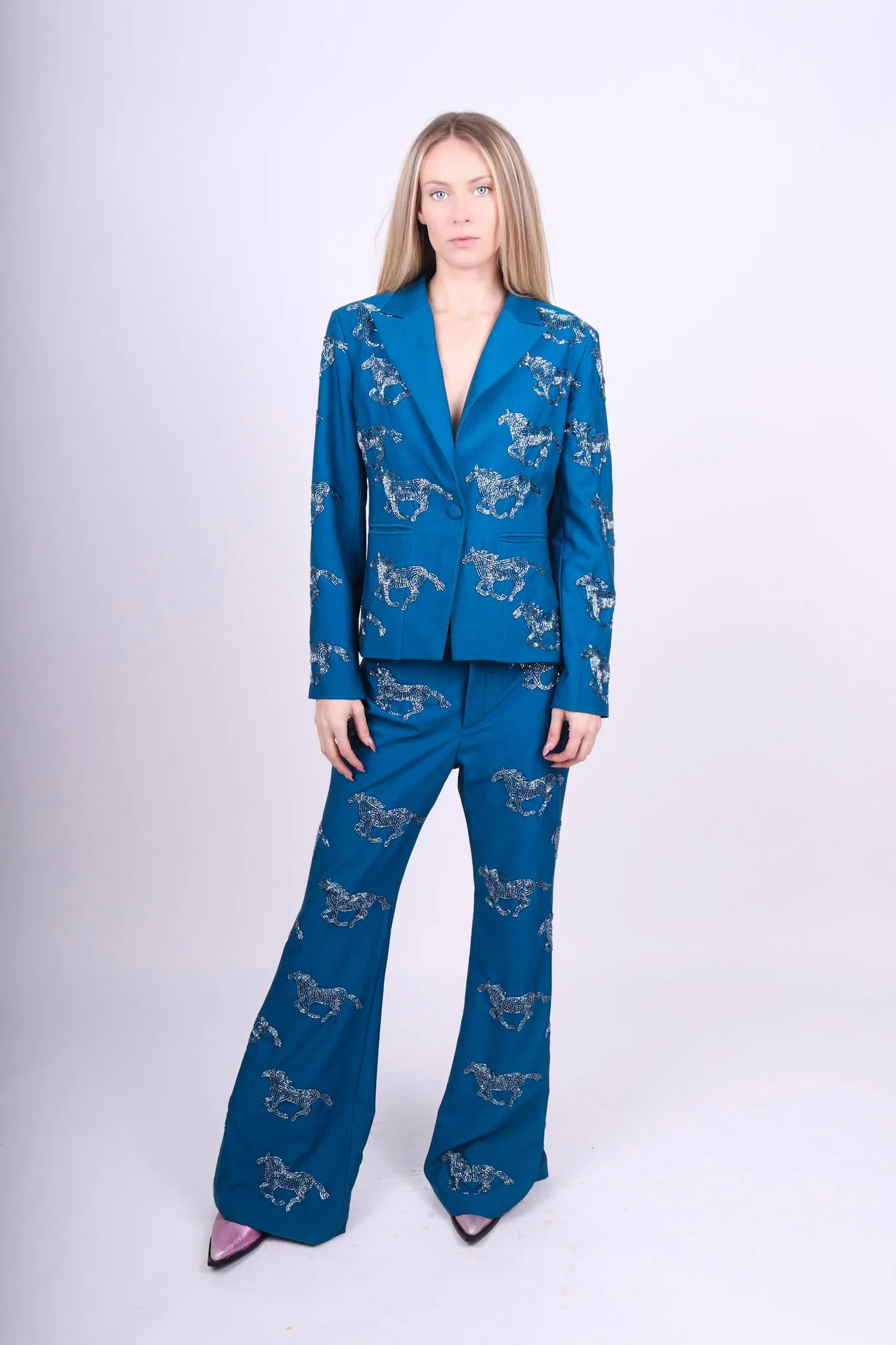 Costume de Cheval Teal Any Old Iron