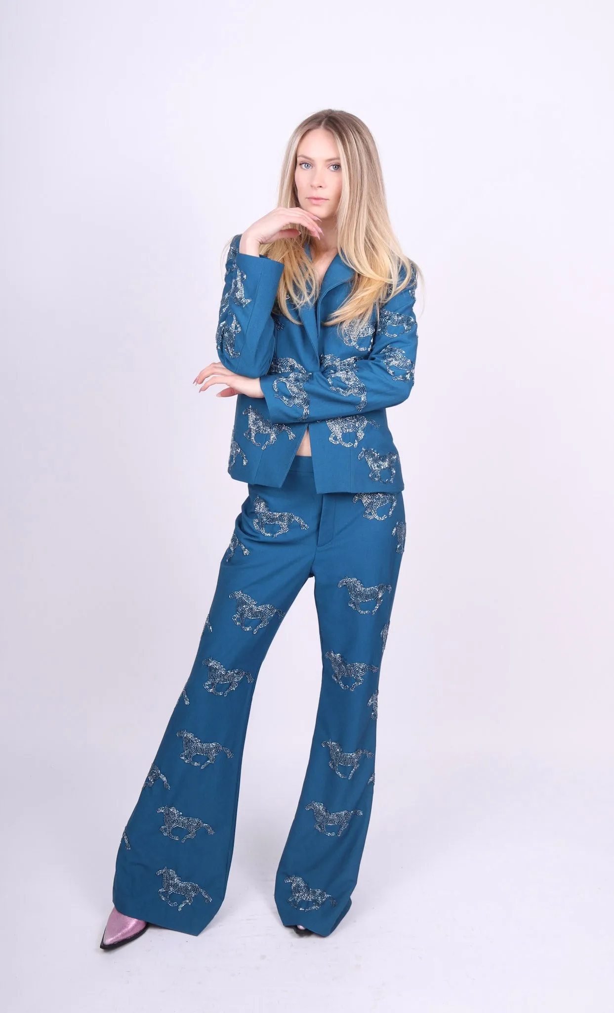 Costume de Cheval Teal Any Old Iron