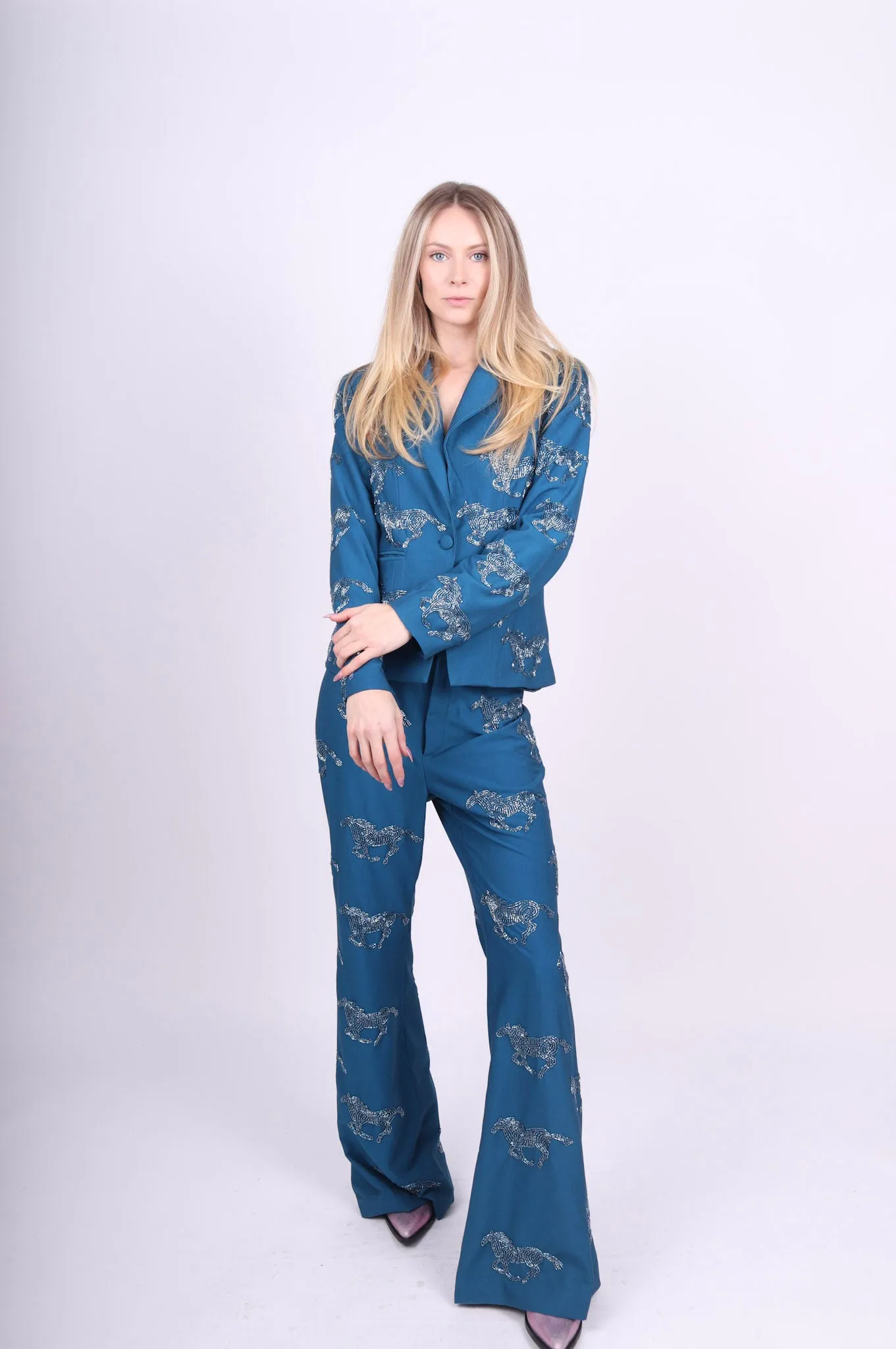 Costume de Cheval Teal Any Old Iron