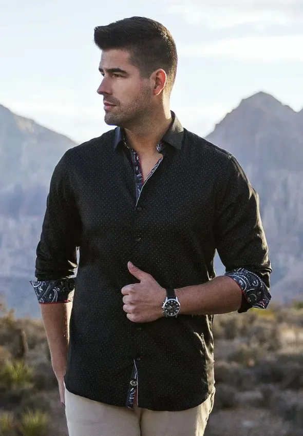 CHEMISE NADAL NOIR