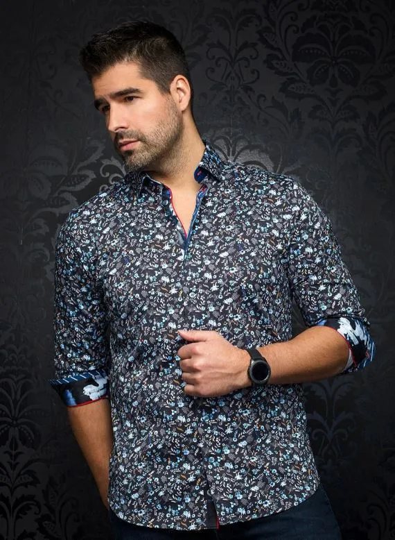 Au Noir Salvatore LS Chemise
