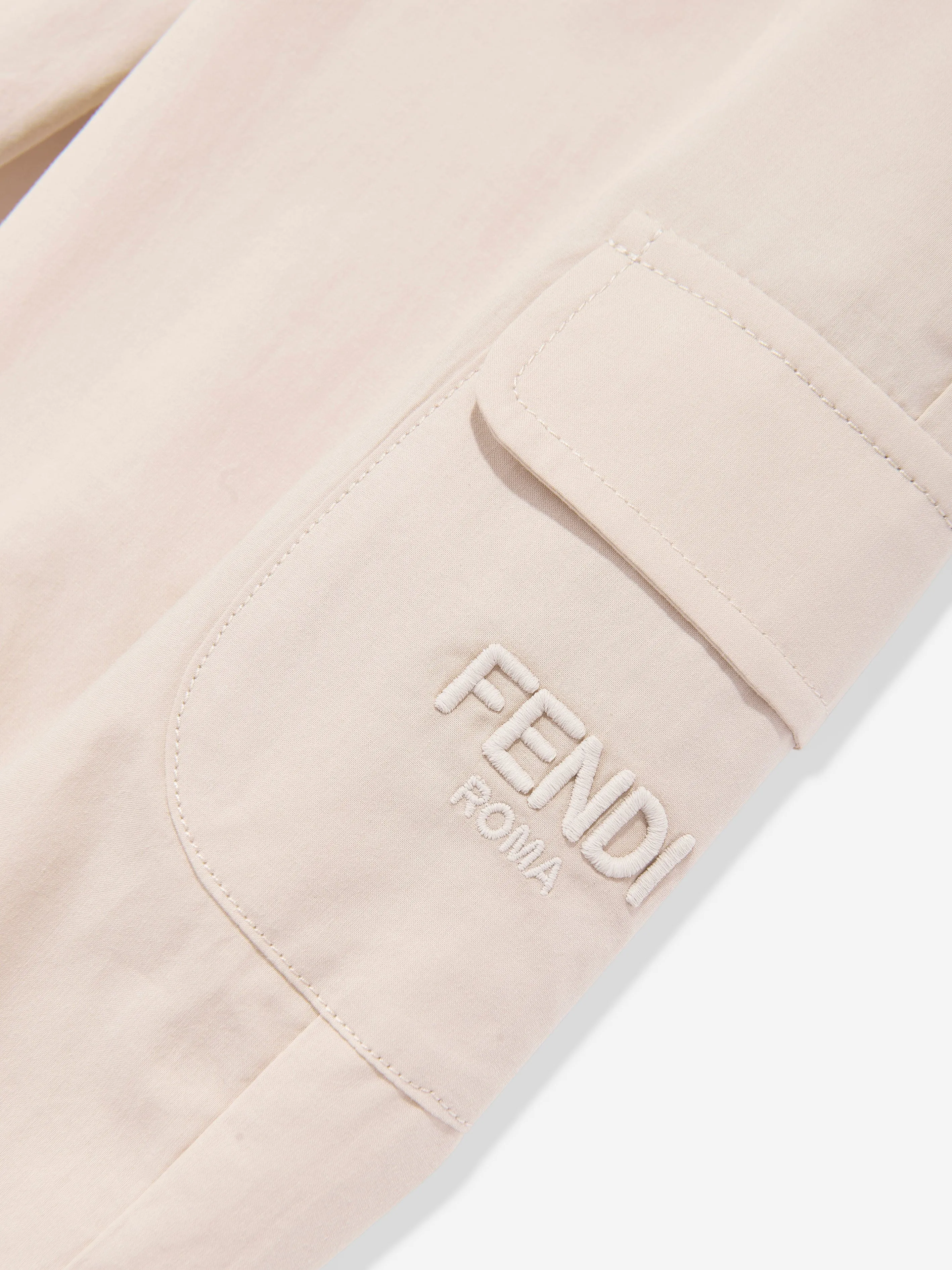 Pantalons cargo pour bébé garçon en beige