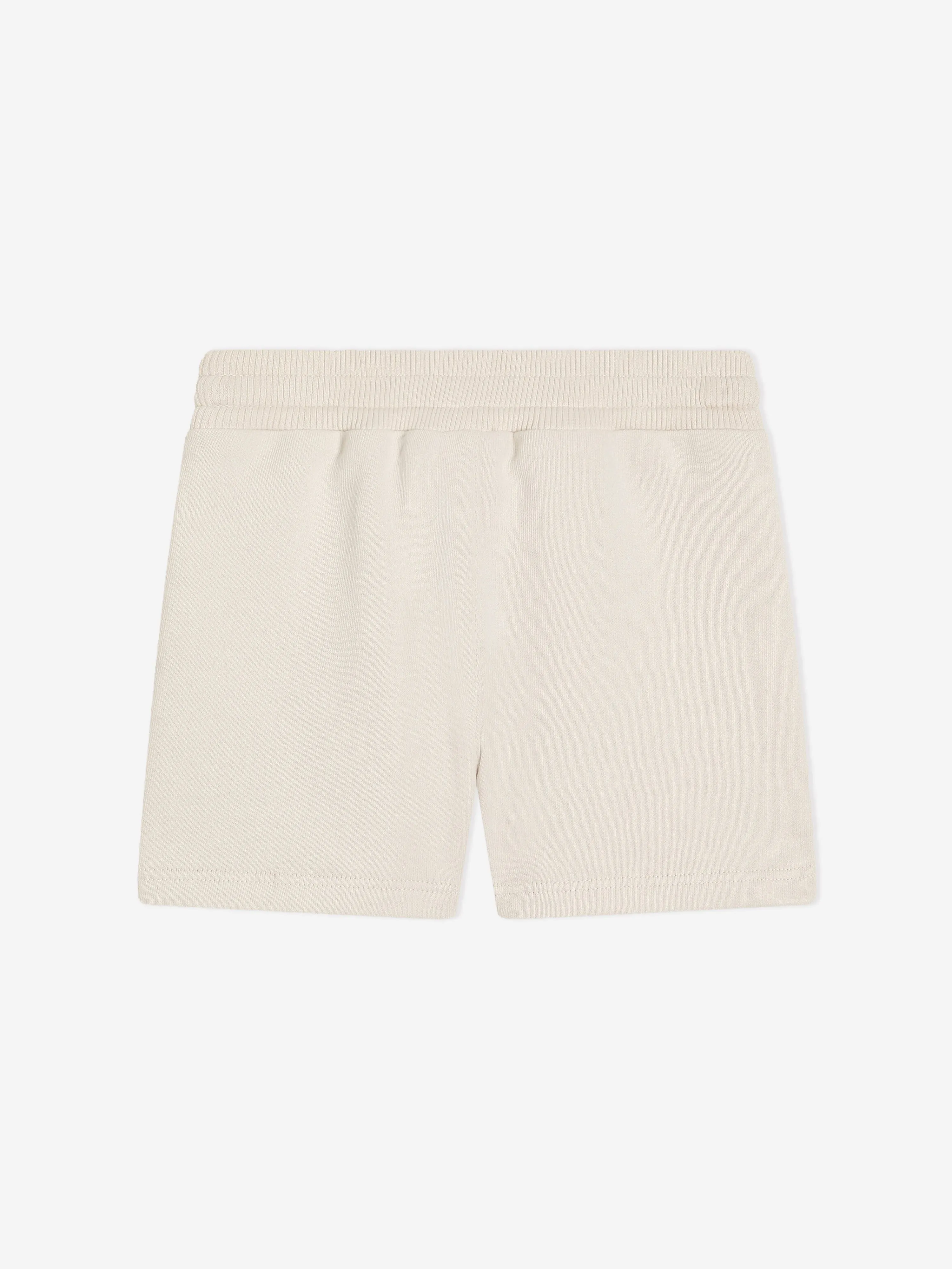 Short de bébé garçon avec logo en ivoire