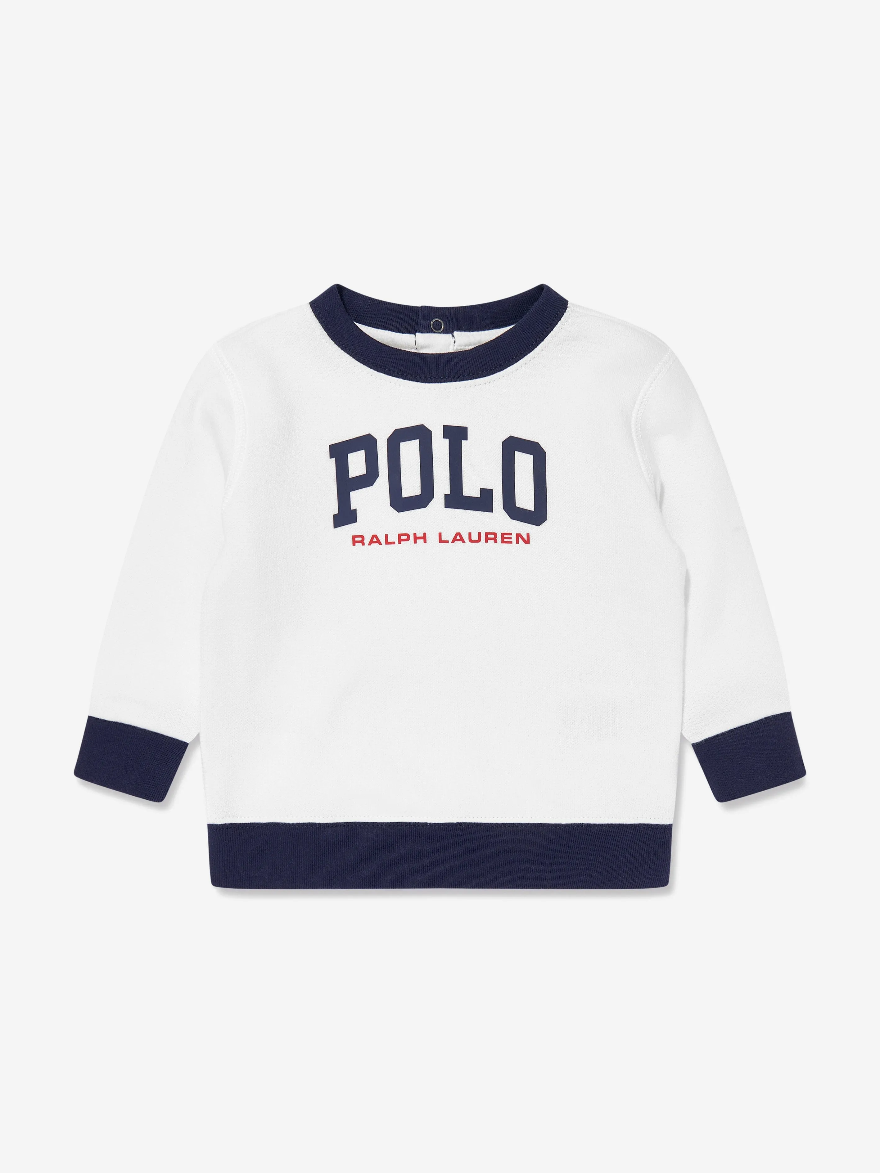 Ensemble Polo pour Bébé Garçon en Blanc