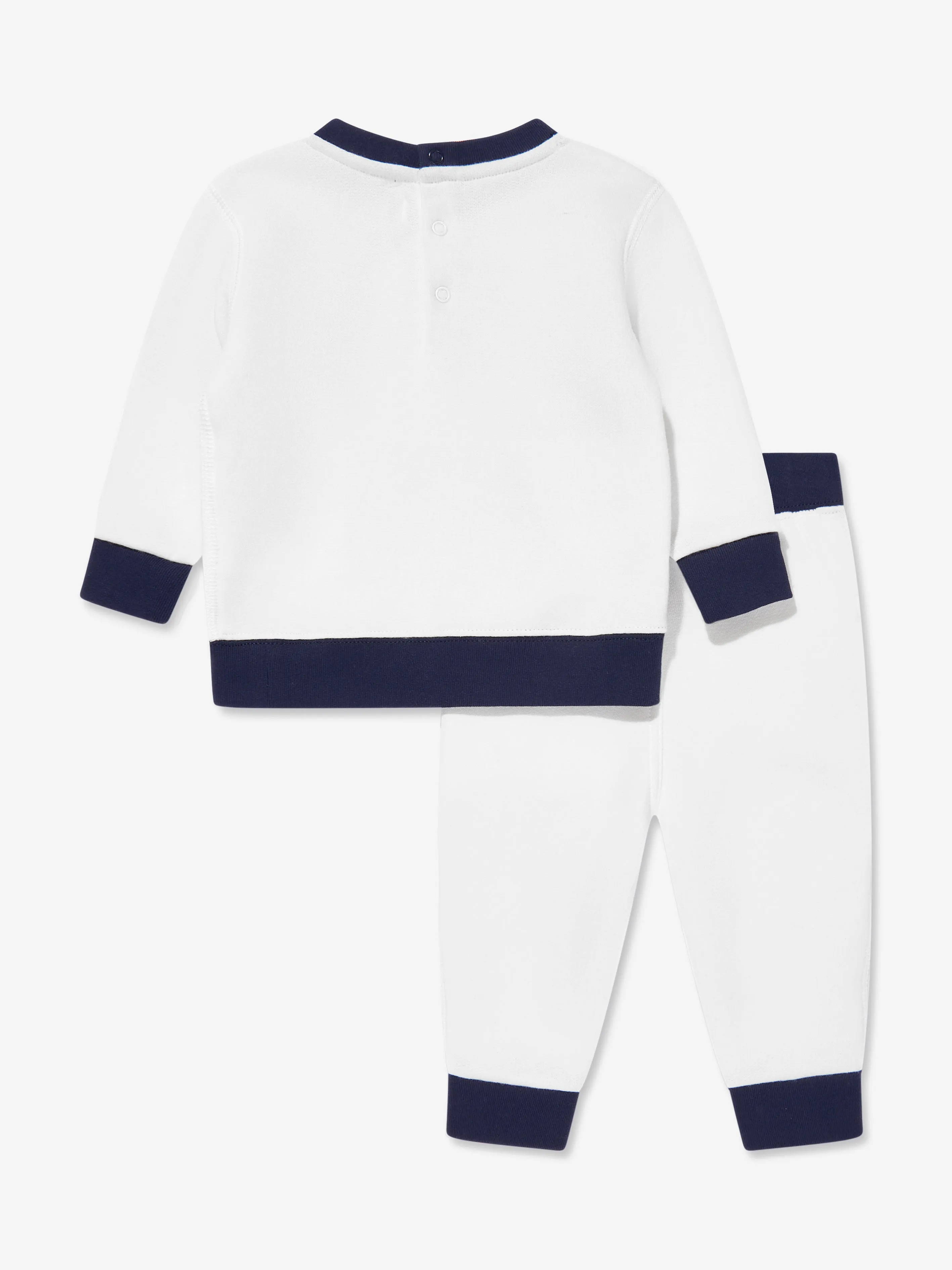Ensemble Polo pour Bébé Garçon en Blanc