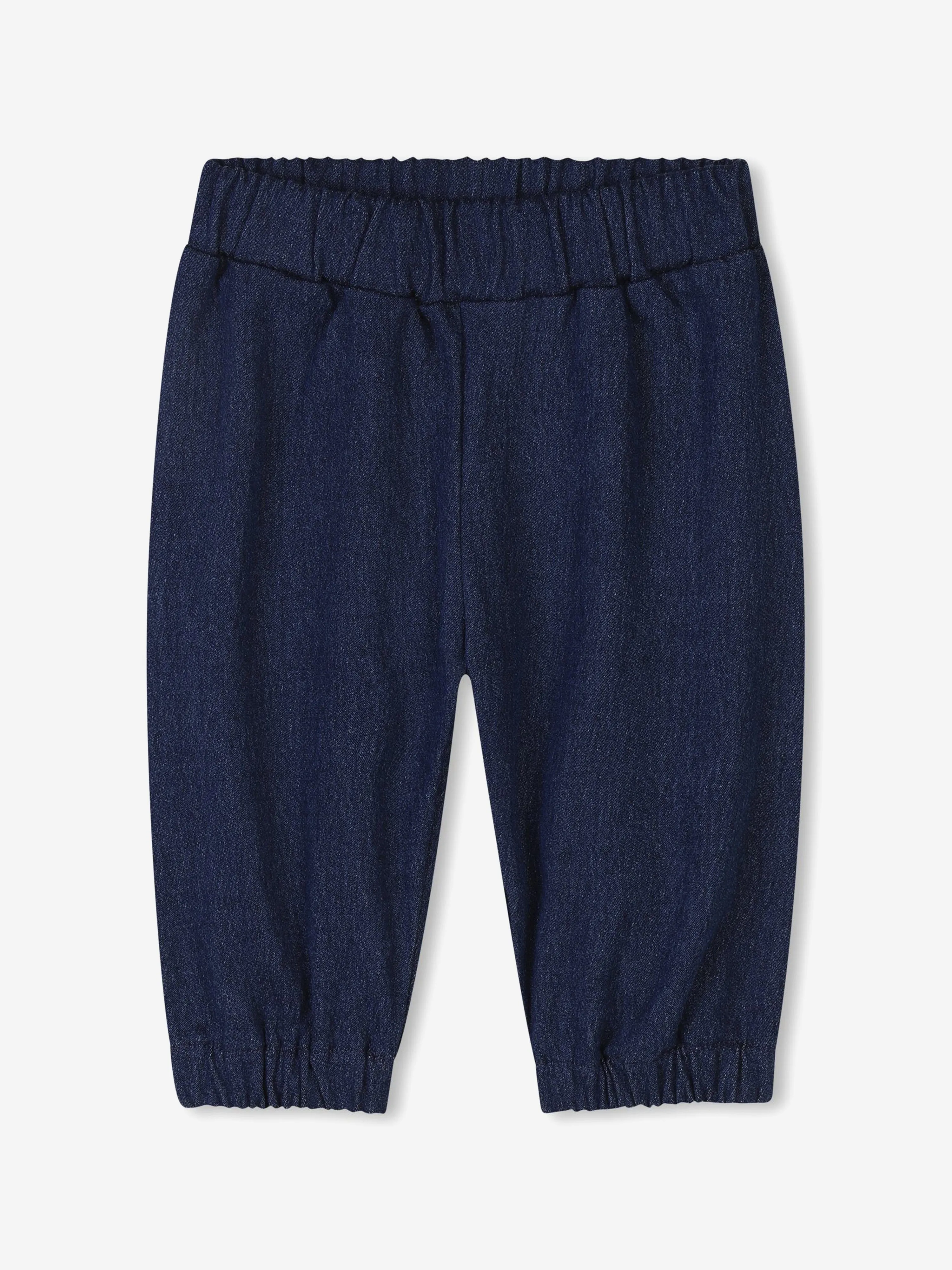 Ensemble de survêtement en jean polaire pour bébé en bleu