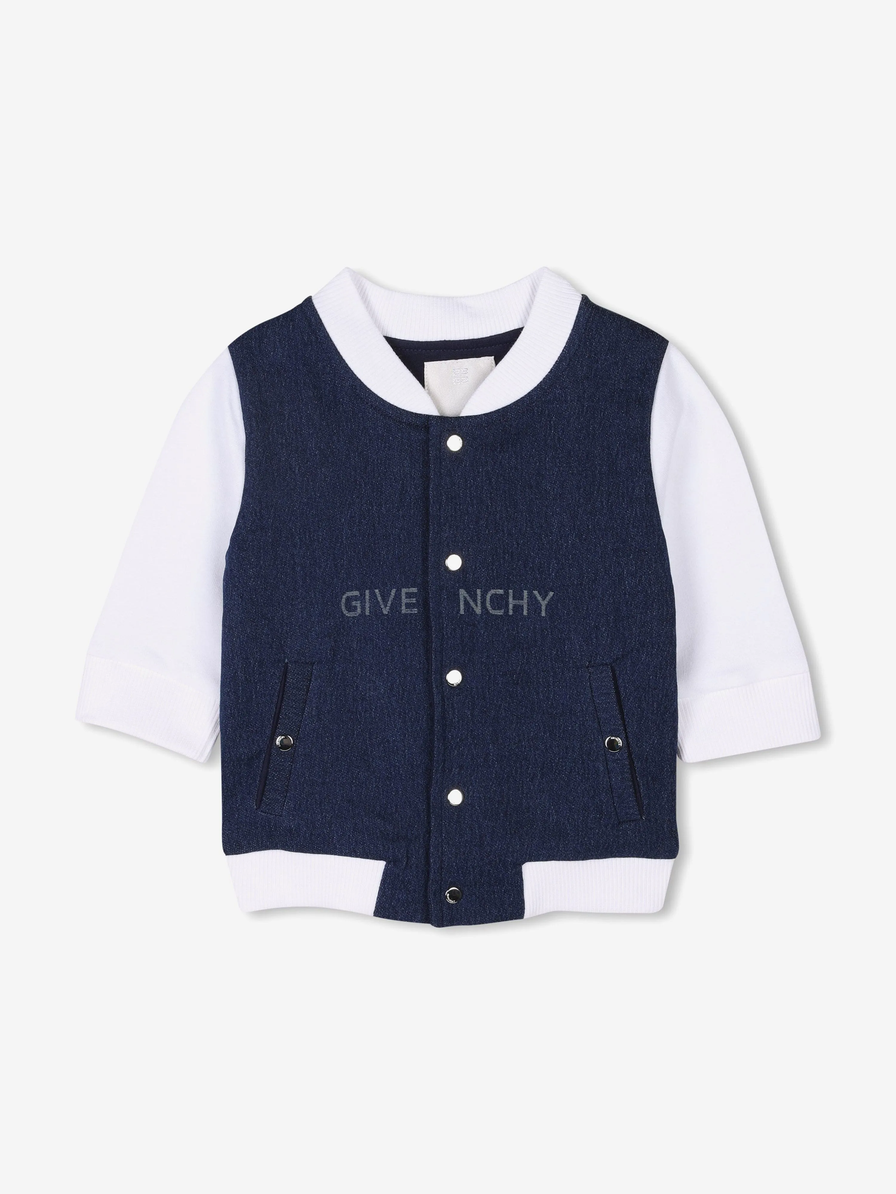 Ensemble de survêtement en jean polaire pour bébé en bleu