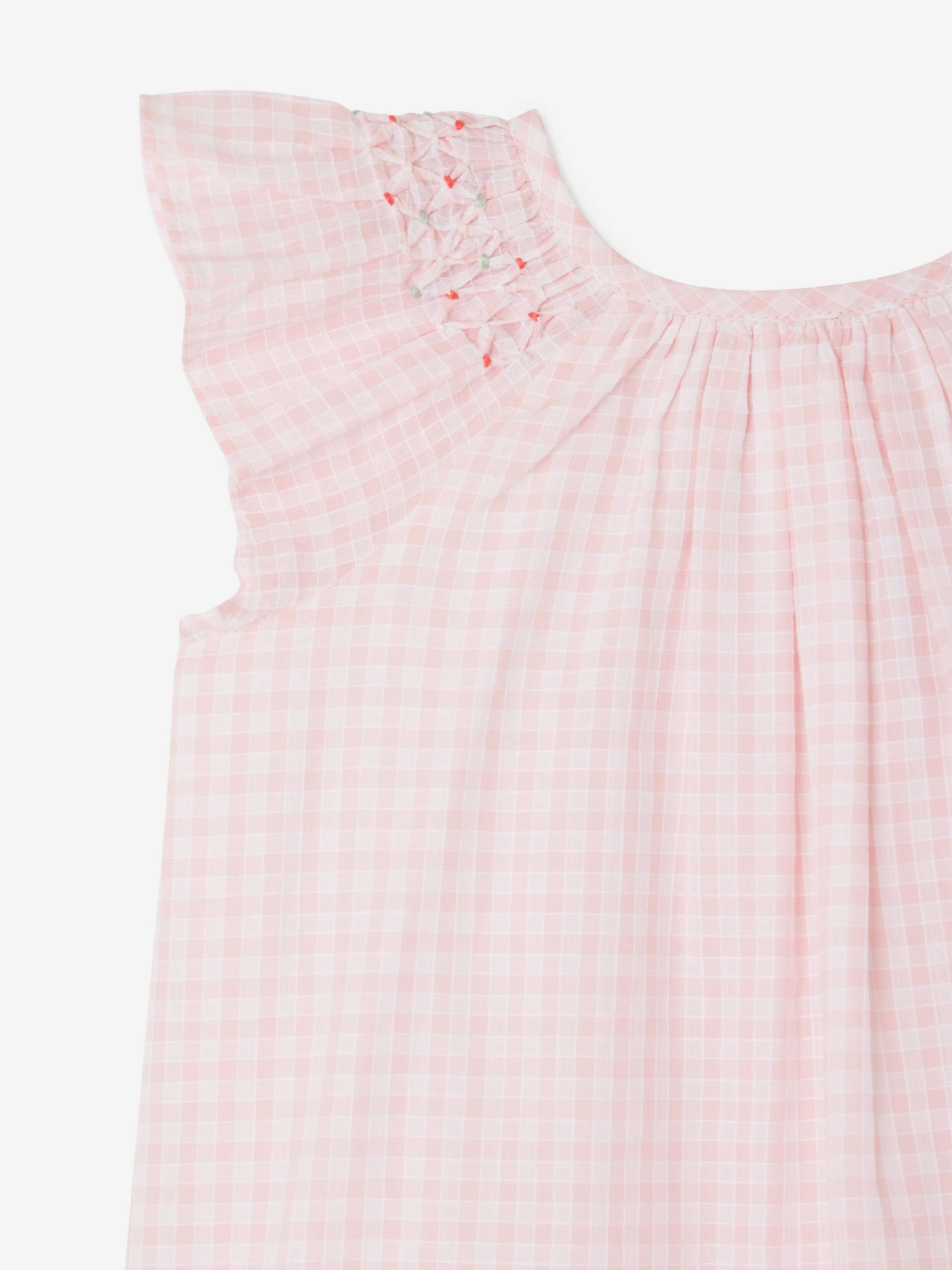 Robe Carmella pour bébé fille en rose