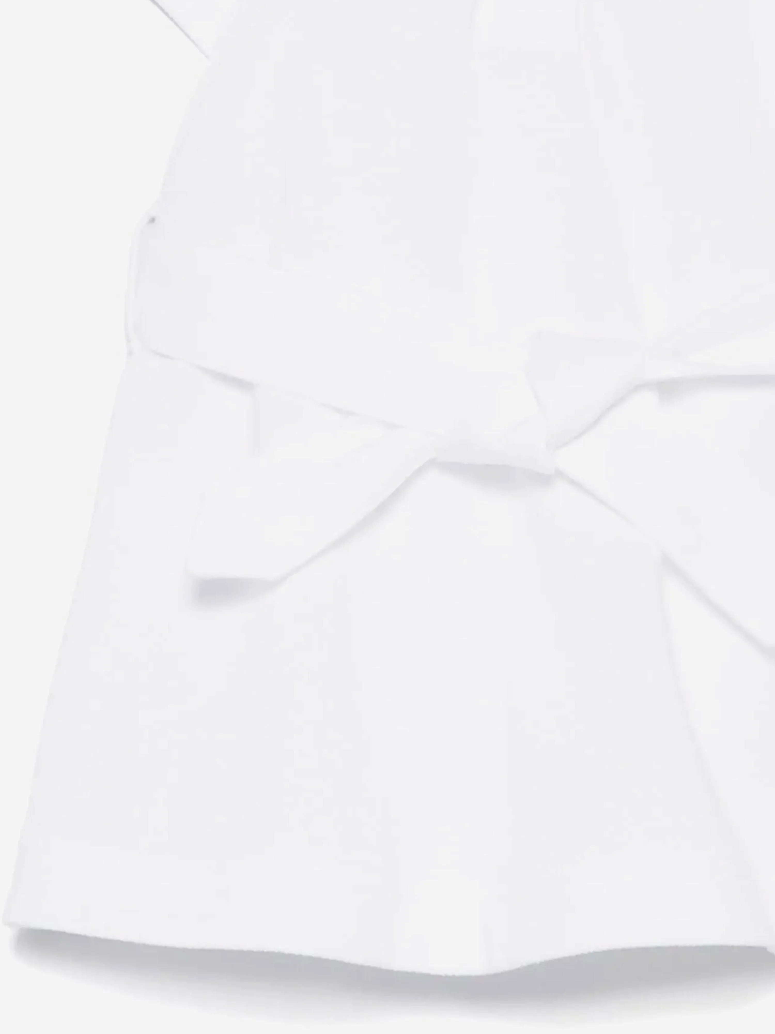 Robe polo mini Astrid pour bébé fille en blanc