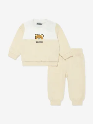 Combinaison Bébé Ourson en Béige