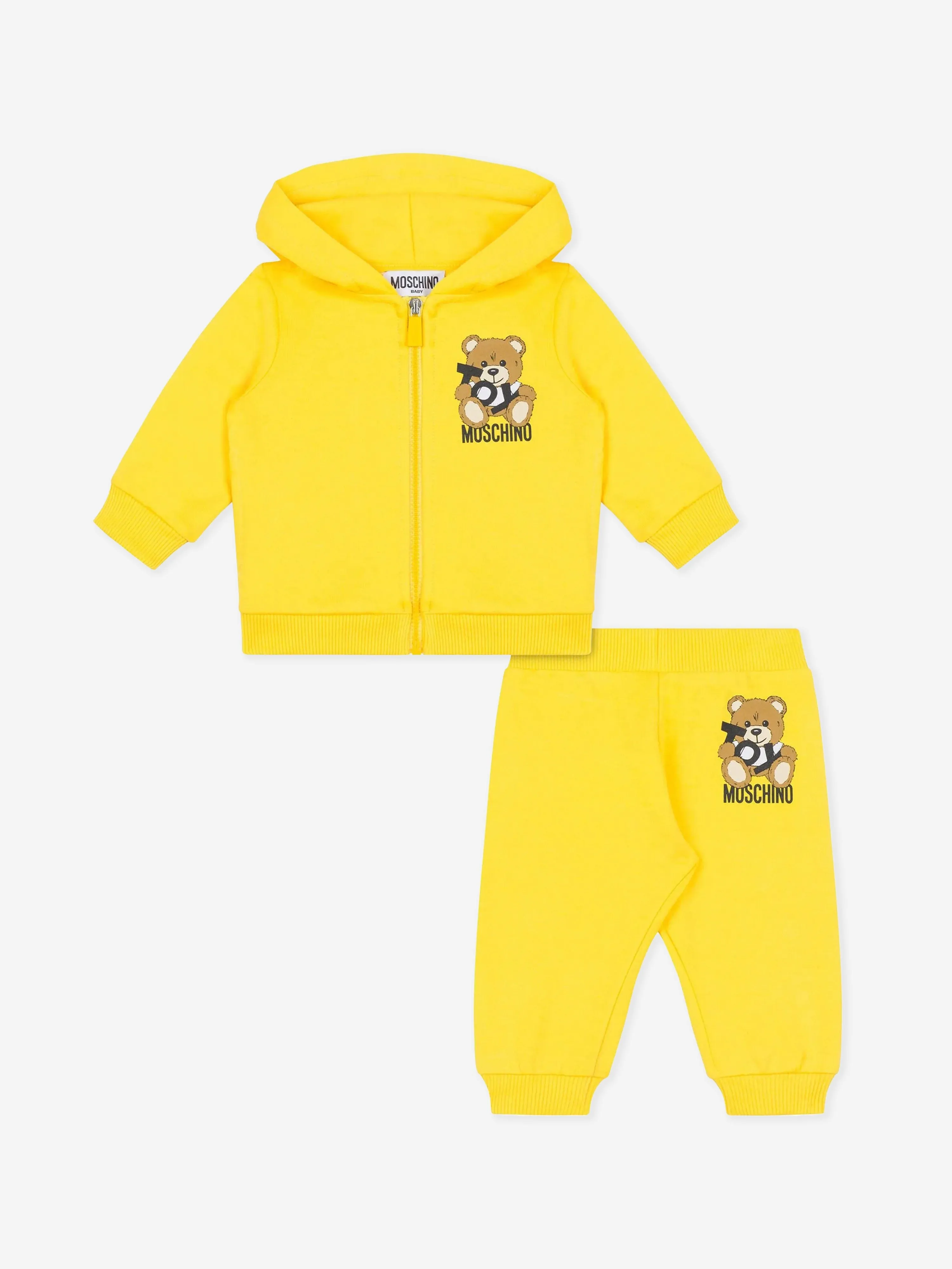 Combinaison Bébé Ourson en Jaune