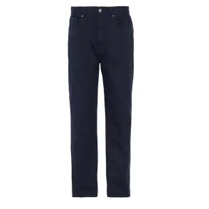 Barbour Pantalon Regular Fit en Twill Stretch Lavé Bleu Marine Foncé