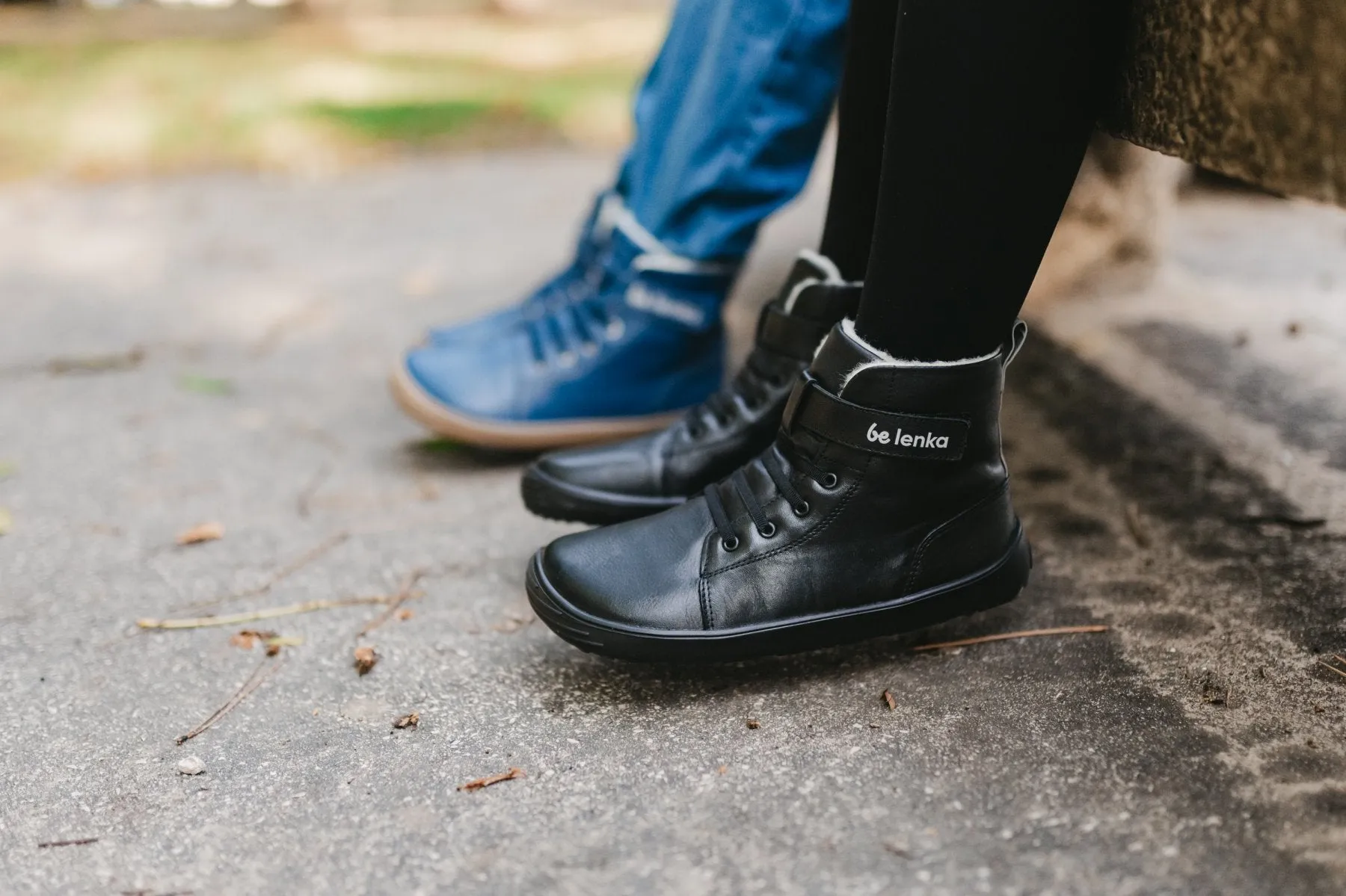 Chaussures d'hiver Barefoot Be Lenka pour enfants - Tout Noir_Be Lenka_Chaussures