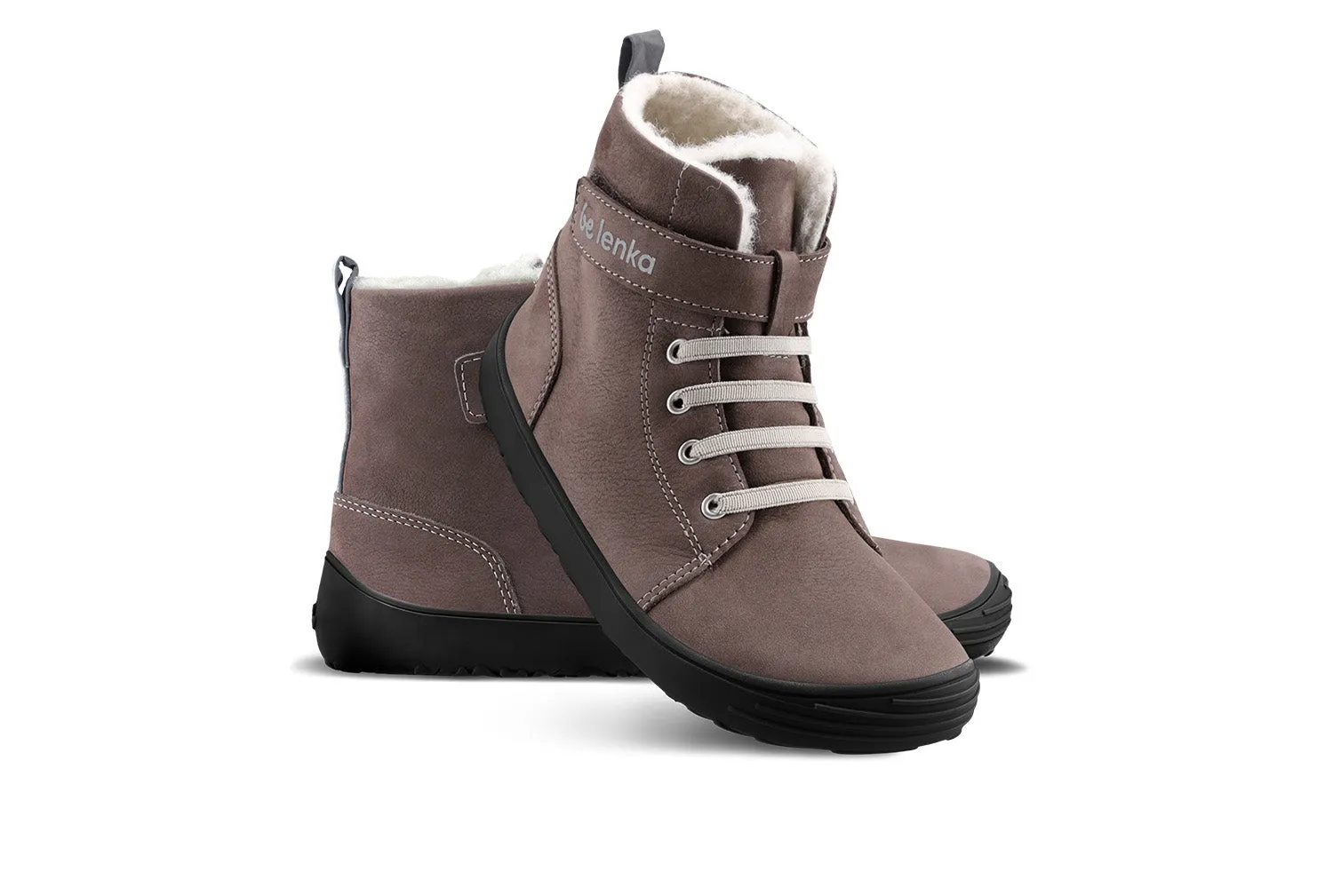 Chaussures d'hiver Barefoot Be Lenka pour enfants - Chaussures en chocolat_Be Lenka_Chaussures