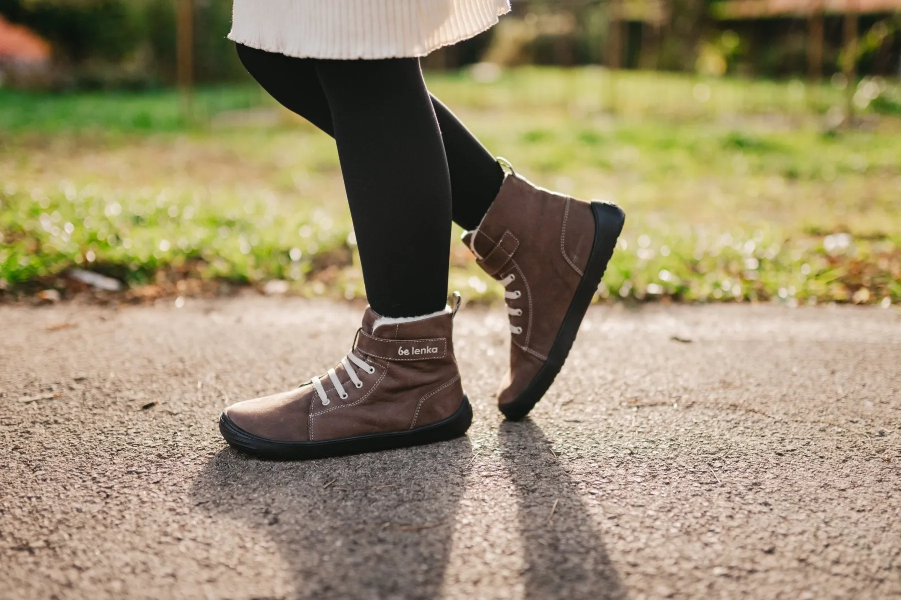 Chaussures d'hiver Barefoot Be Lenka pour enfants - Chaussures en chocolat_Be Lenka_Chaussures