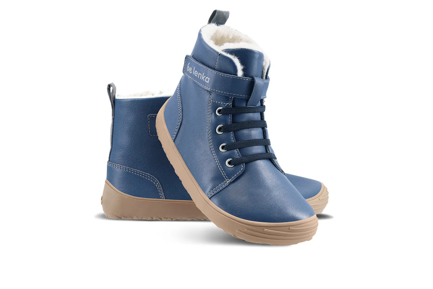 Barefoot Be Lenka Hiver Enfants - Chaussures Bleu Océan_Be Lenka_Chaussures