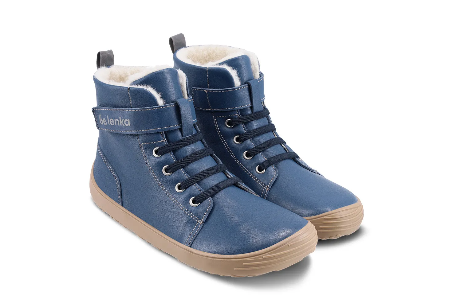 Barefoot Be Lenka Hiver Enfants - Chaussures Bleu Océan_Be Lenka_Chaussures