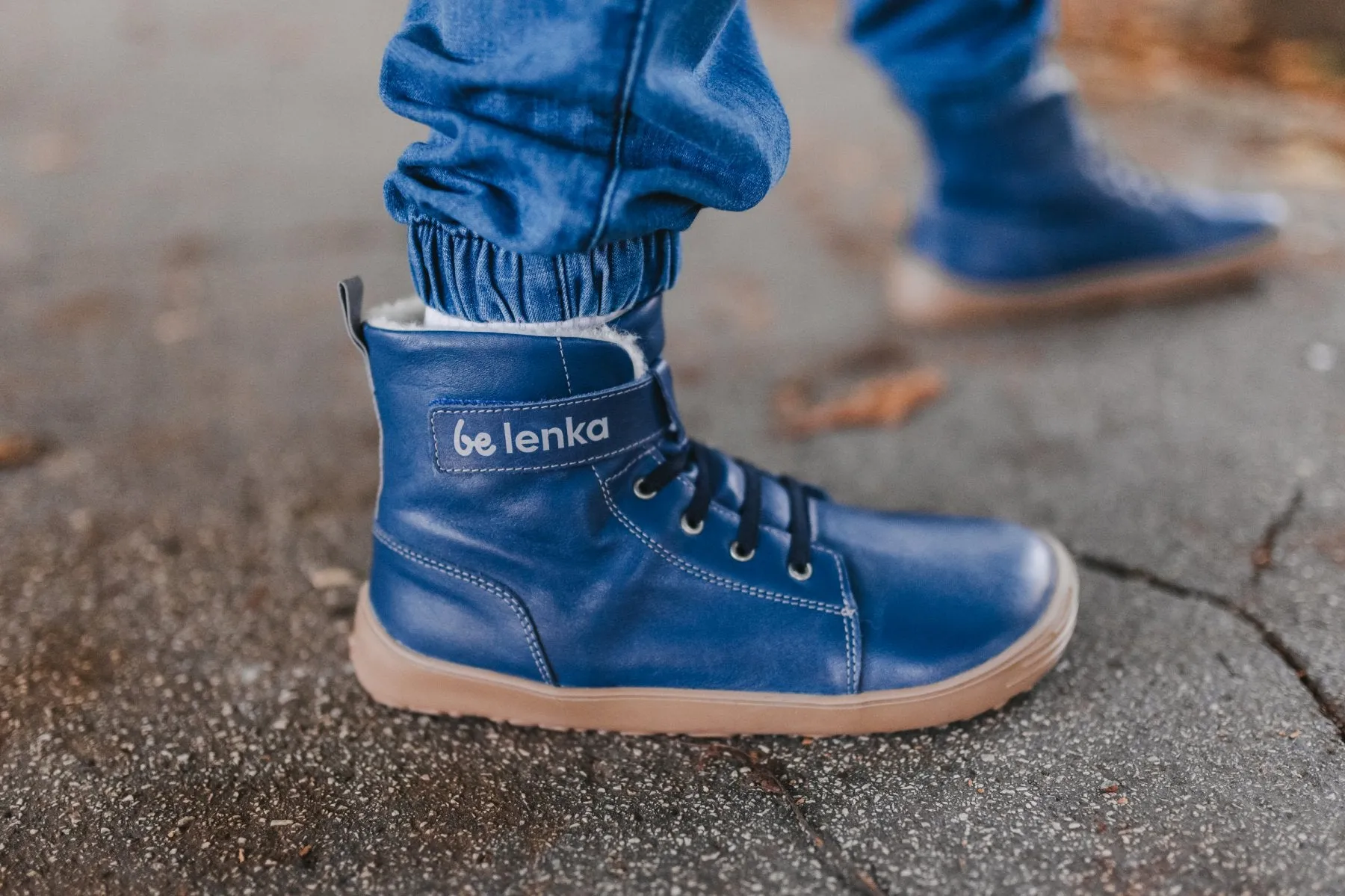 Barefoot Be Lenka Hiver Enfants - Chaussures Bleu Océan_Be Lenka_Chaussures
