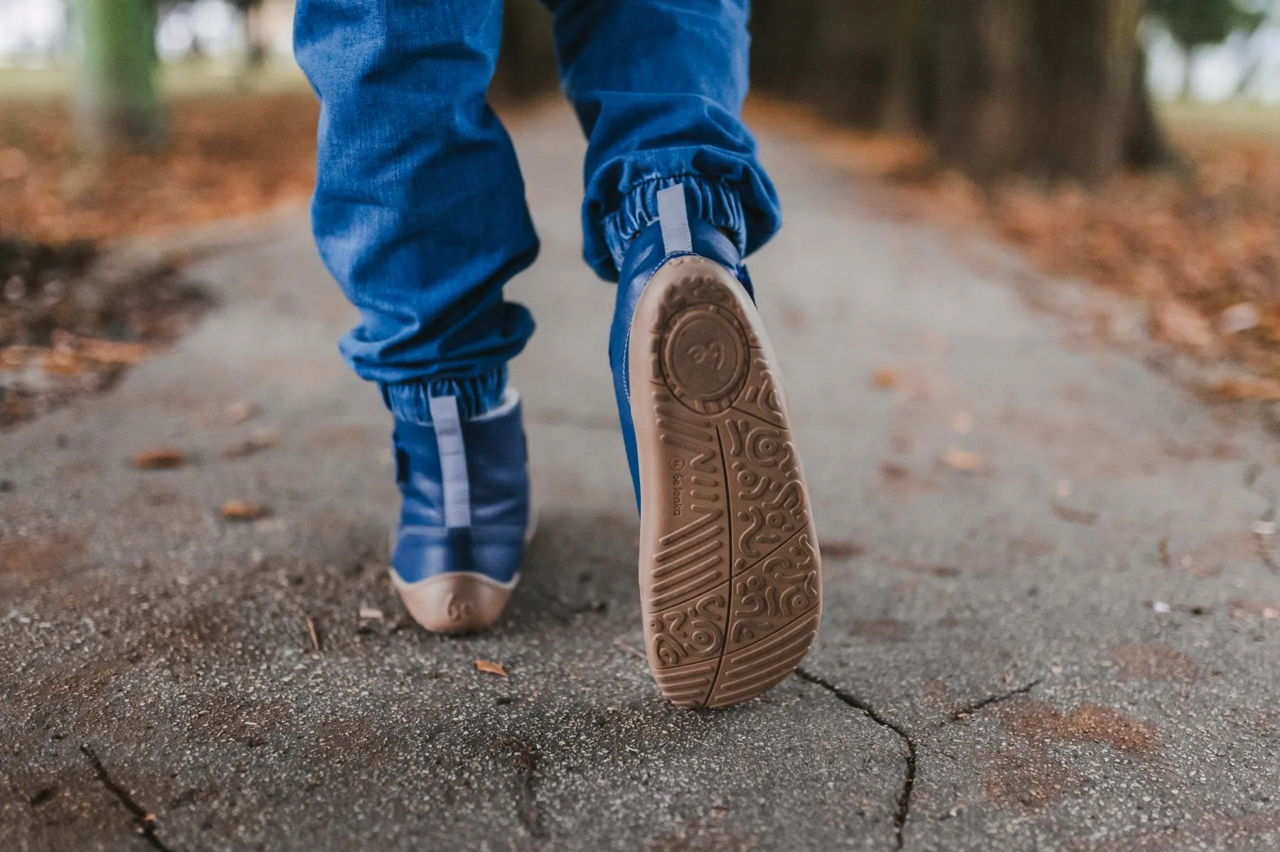 Barefoot Be Lenka Hiver Enfants - Chaussures Bleu Océan_Be Lenka_Chaussures