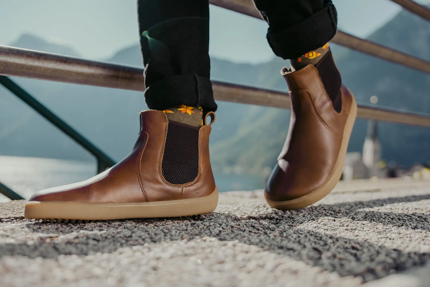 Bottes Pieds Nus Be Lenka Entice Neo - Chaussures Marron Foncé_Be Lenka_Chaussures