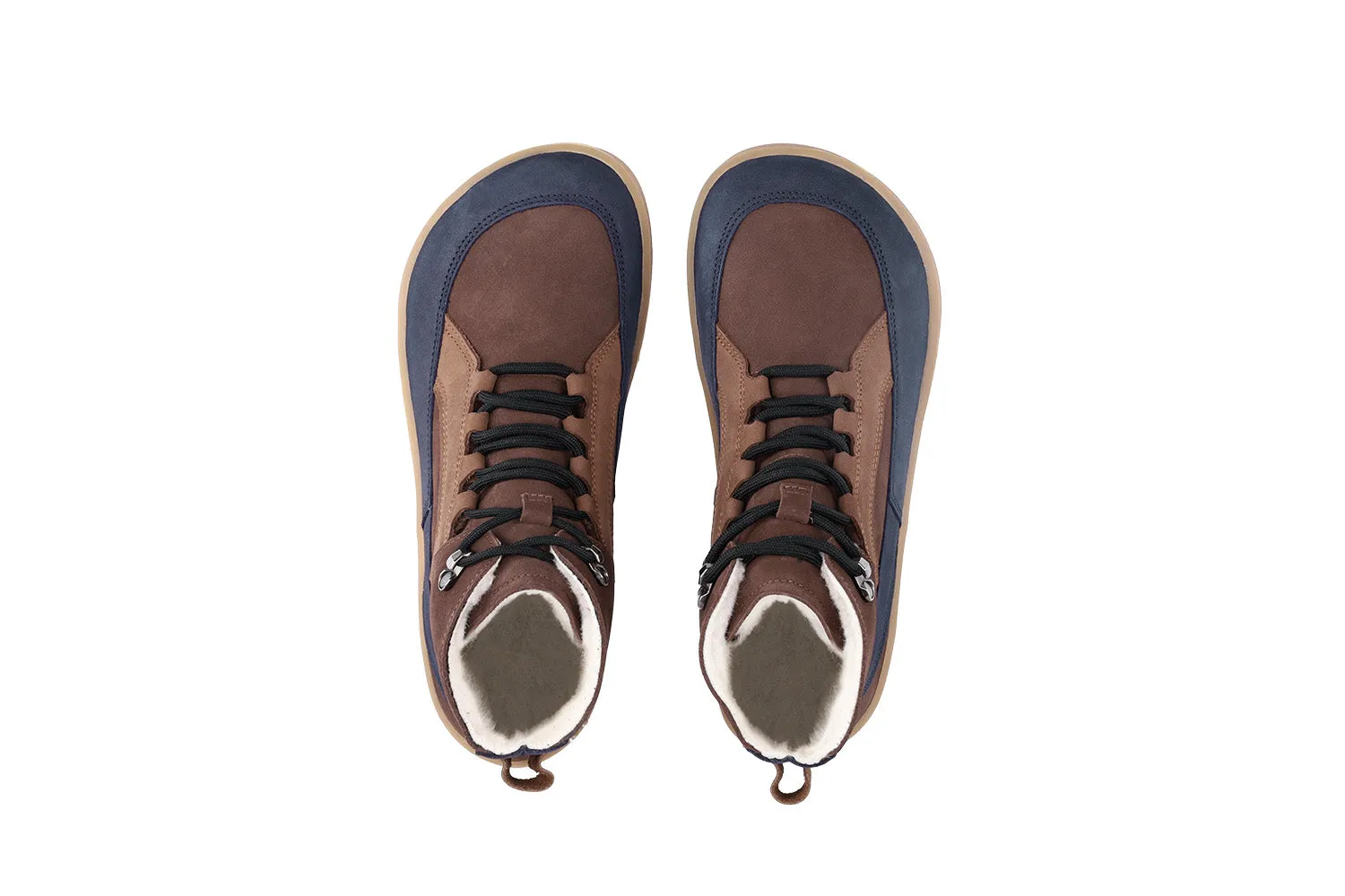 Bottes Pieds Nus Be Lenka York - Chaussures Marron & Bleu Marine_Be Lenka_Chaussures