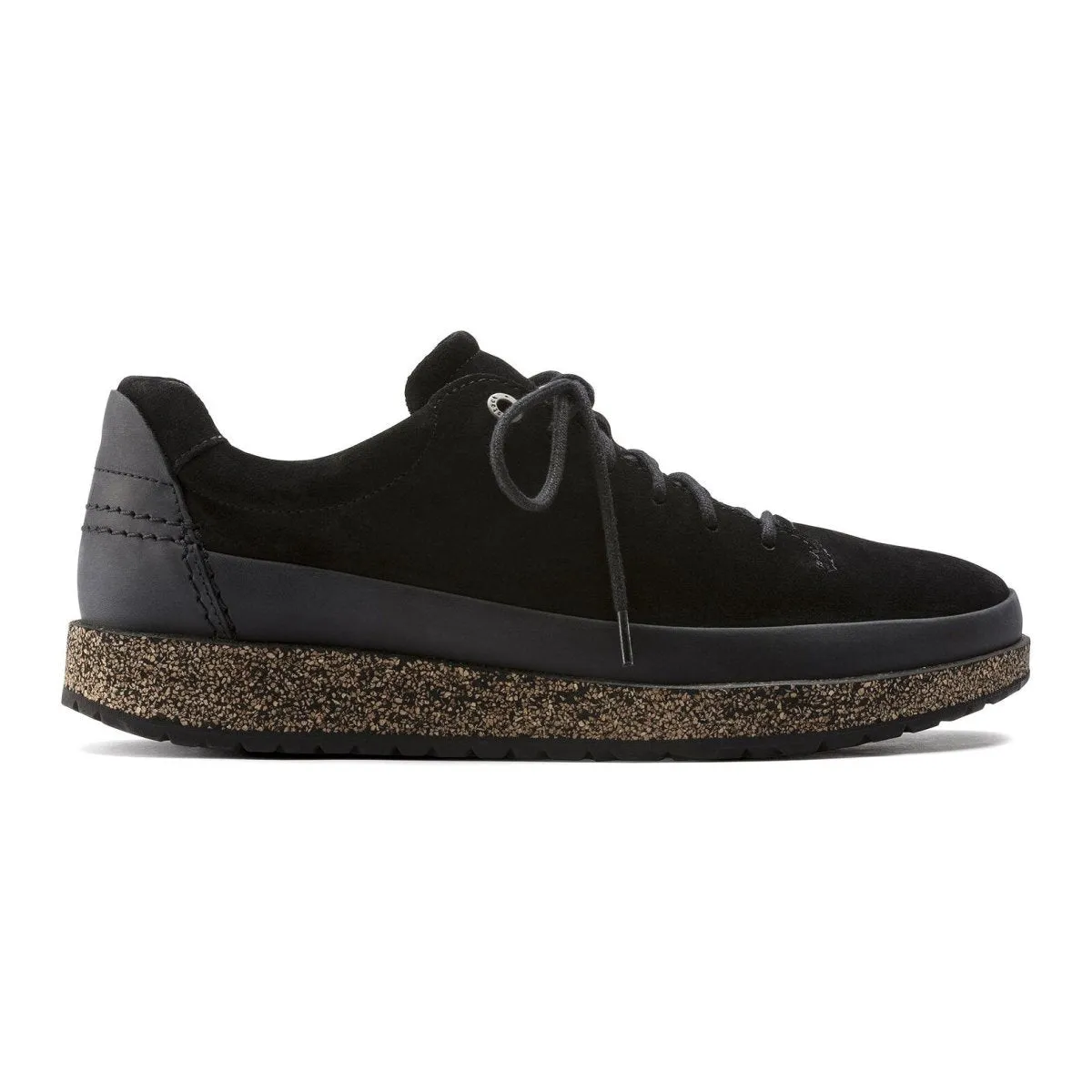 Birkenstock Hommes Honnef Bas Noir Suède Chaussures Birkenstock