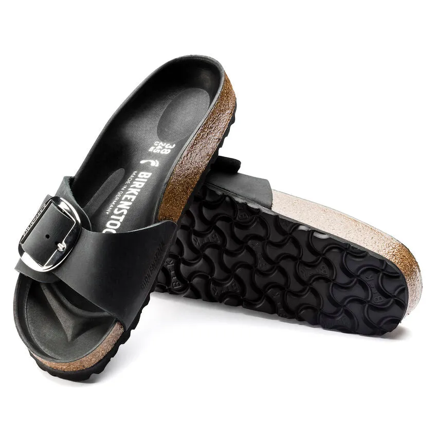 Birkenstock Madrid à grande boucle noire étroite