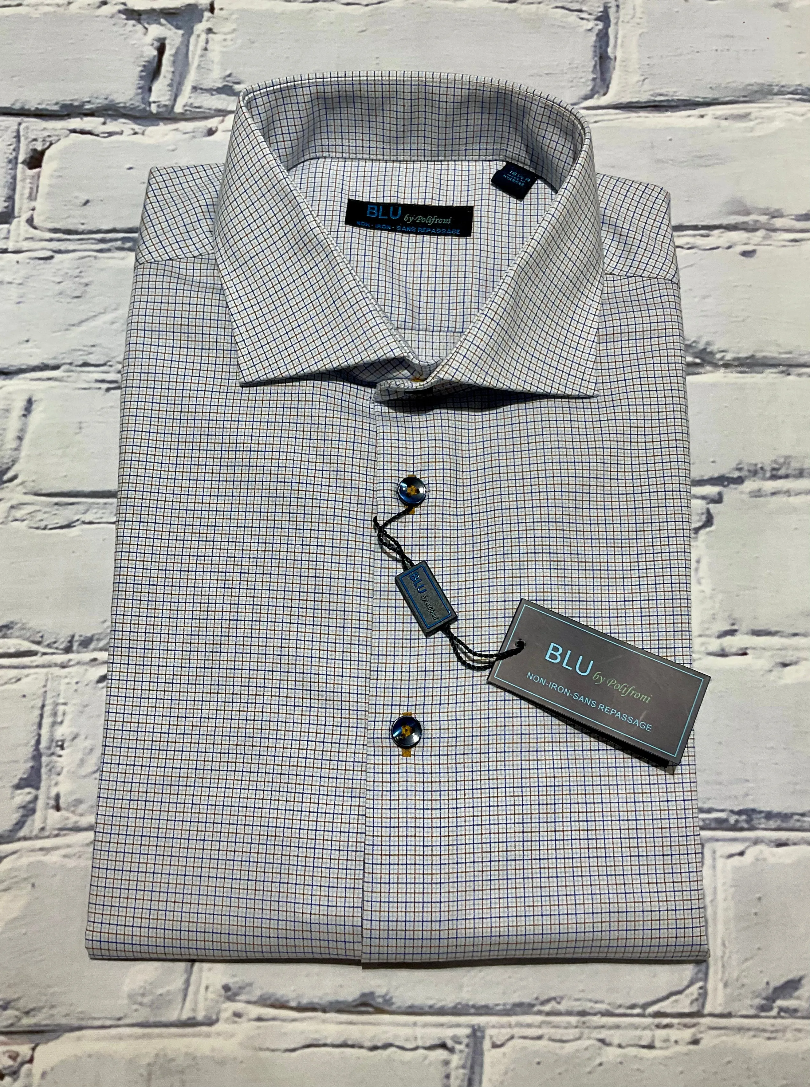 Chemise 100% Coton Bleu