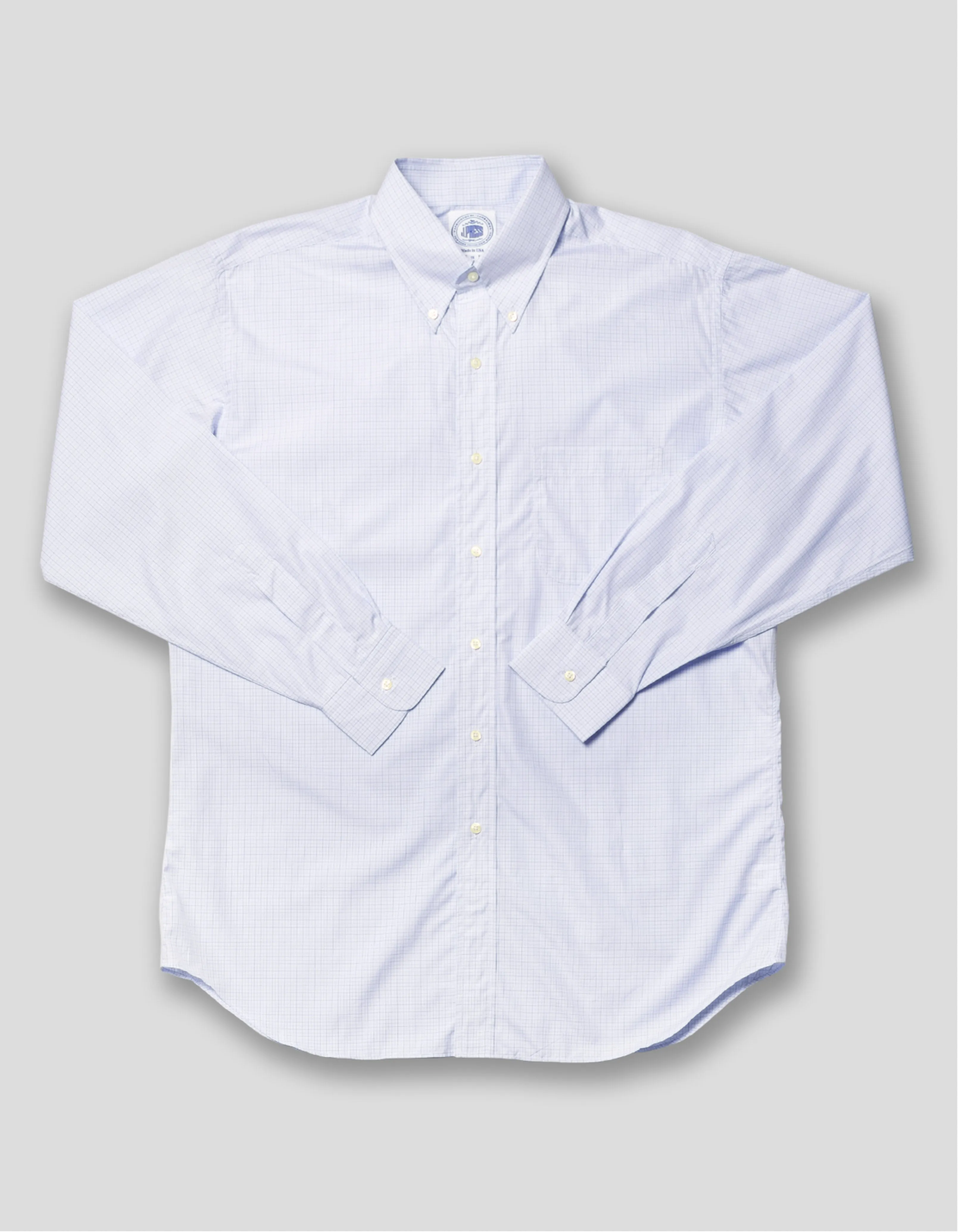CHEMISE DE BUREAU À CARREAUX BLEU/MARINE