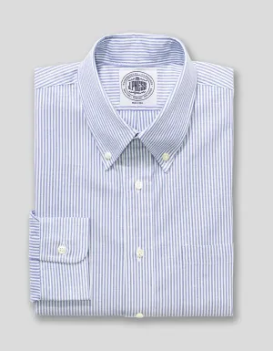 CHEMISE OXFORD BLEUE/BLANCHE