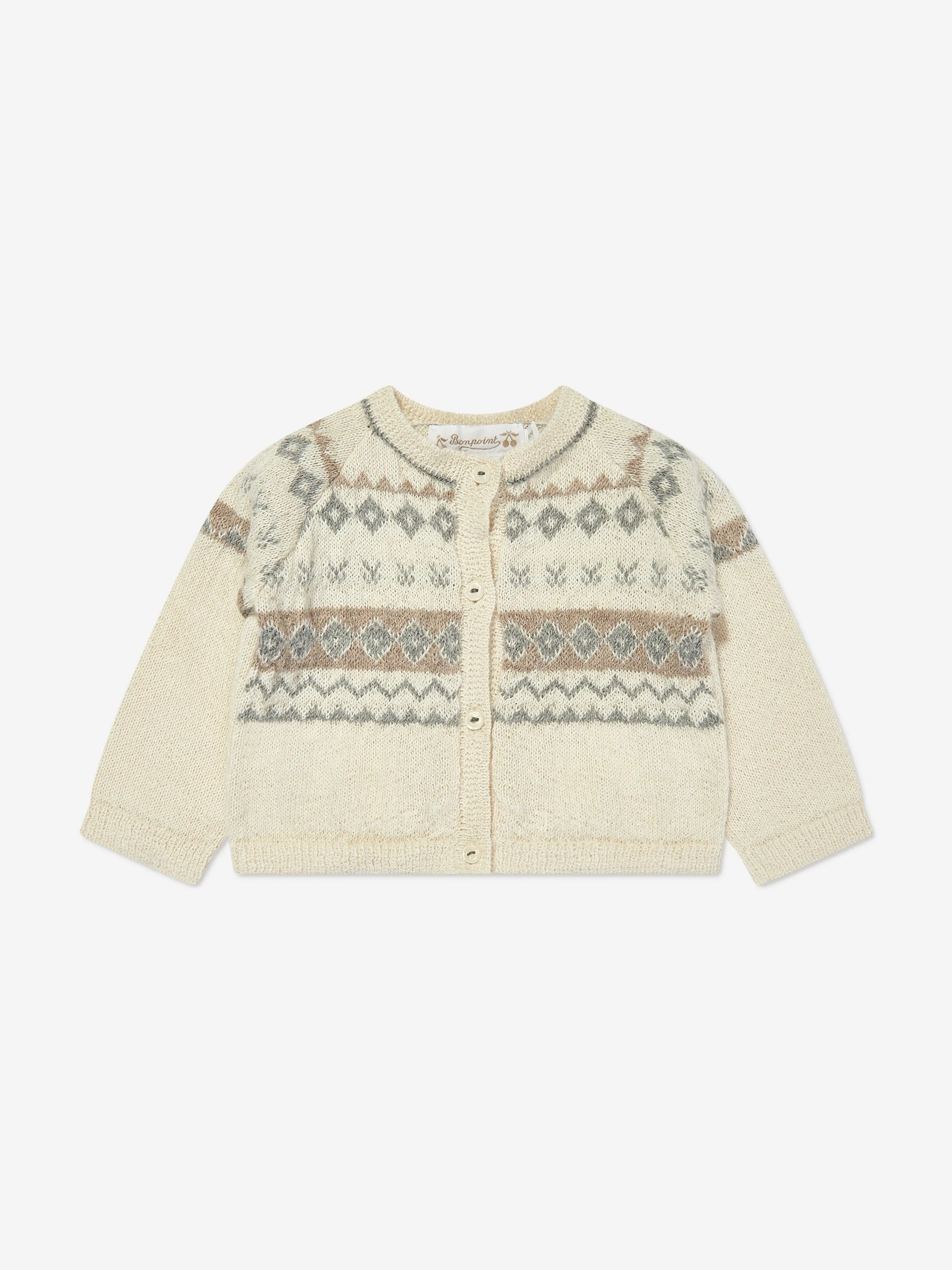 Ensemble Pantalon Griffin pour Bébé Garçon Bonpoint en Ivoire