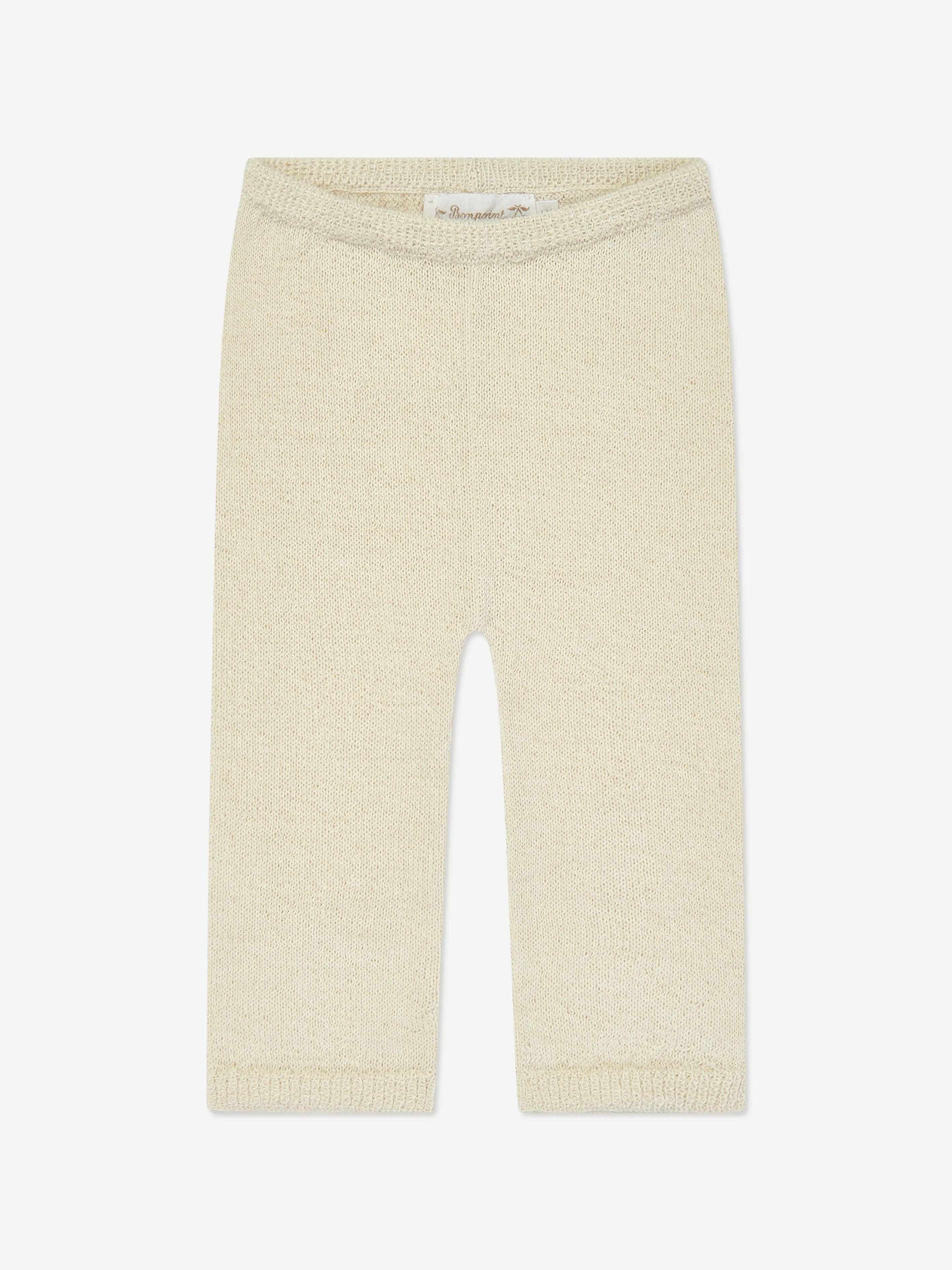 Ensemble Pantalon Griffin pour Bébé Garçon Bonpoint en Ivoire