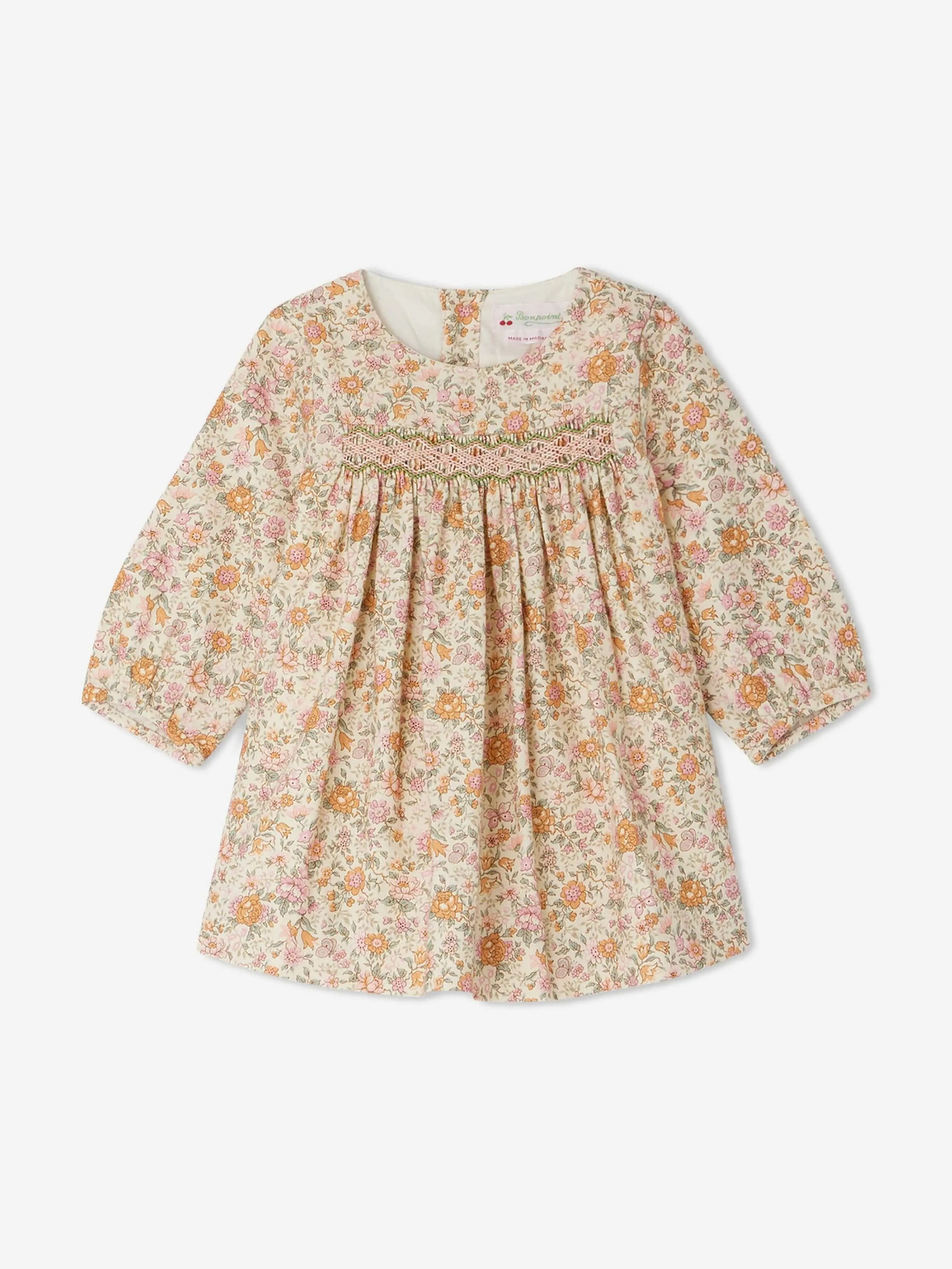 Robe smockée Felicie pour bébé fille multicolore Bonpoint