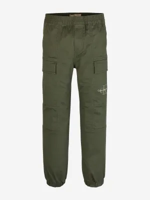 Pantalons cargo essentiels pour garçons en vert