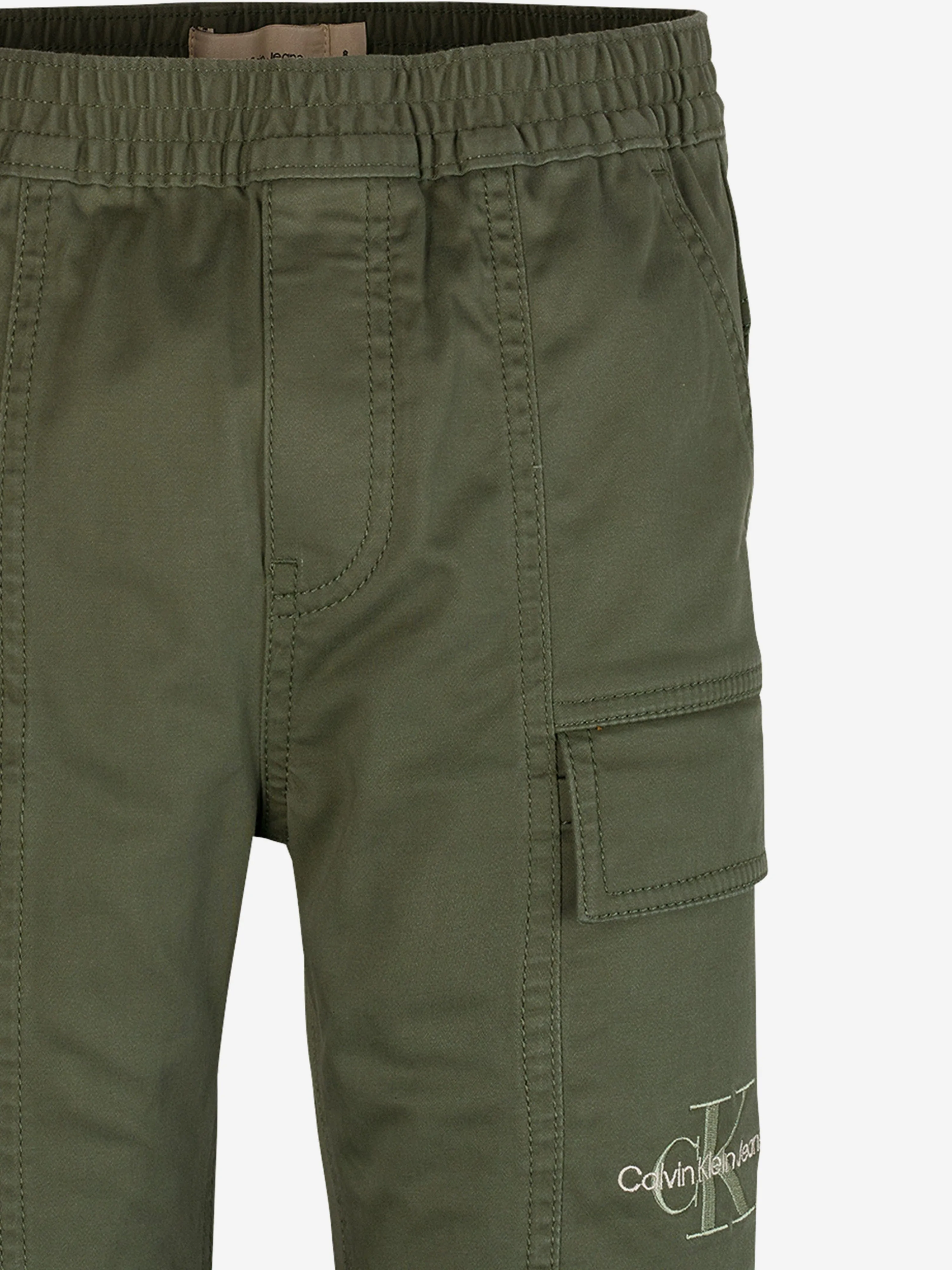 Pantalons cargo essentiels pour garçons en vert