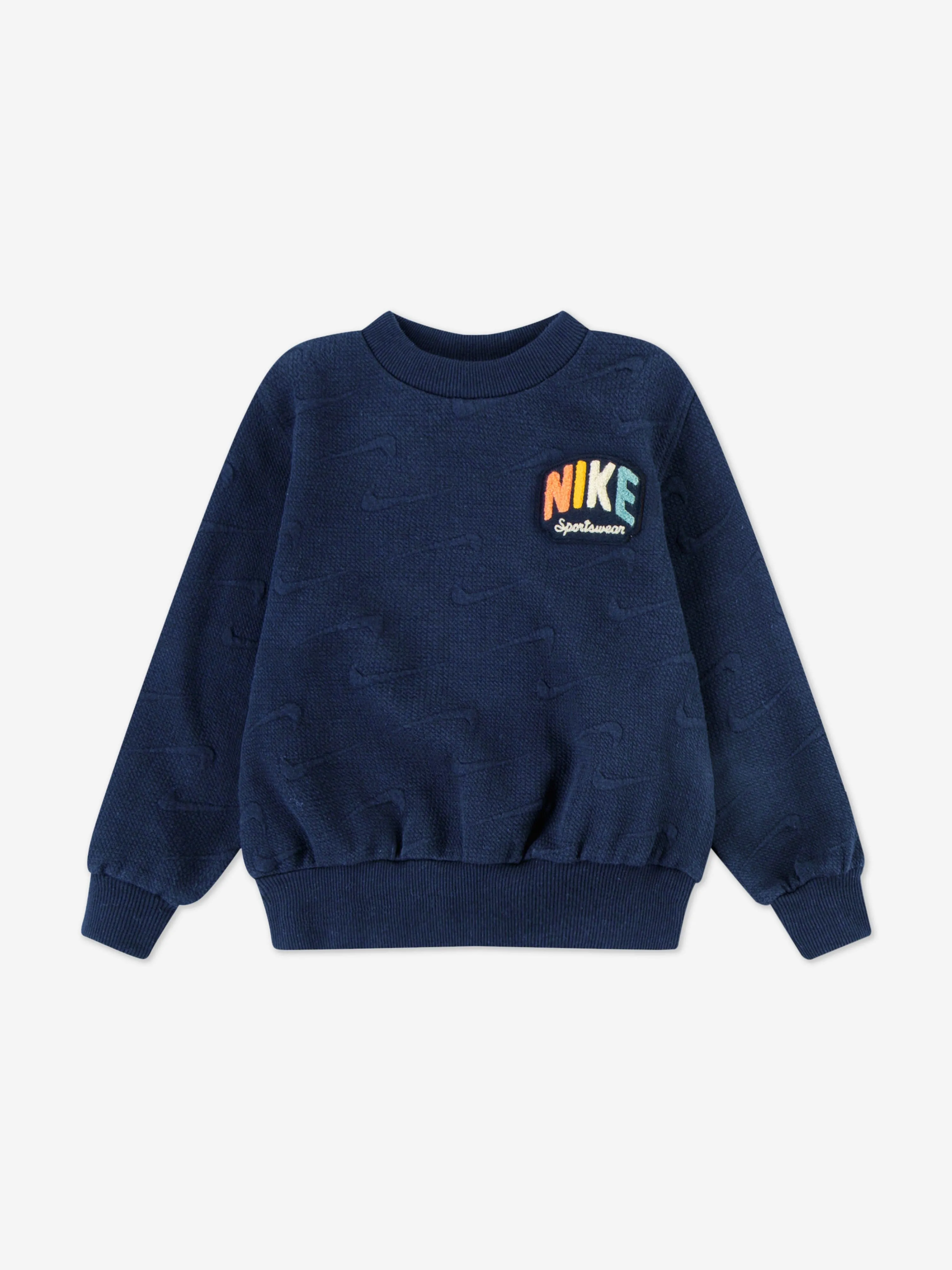 Survêtement Jacquard à logo NSW pour garçons en marine